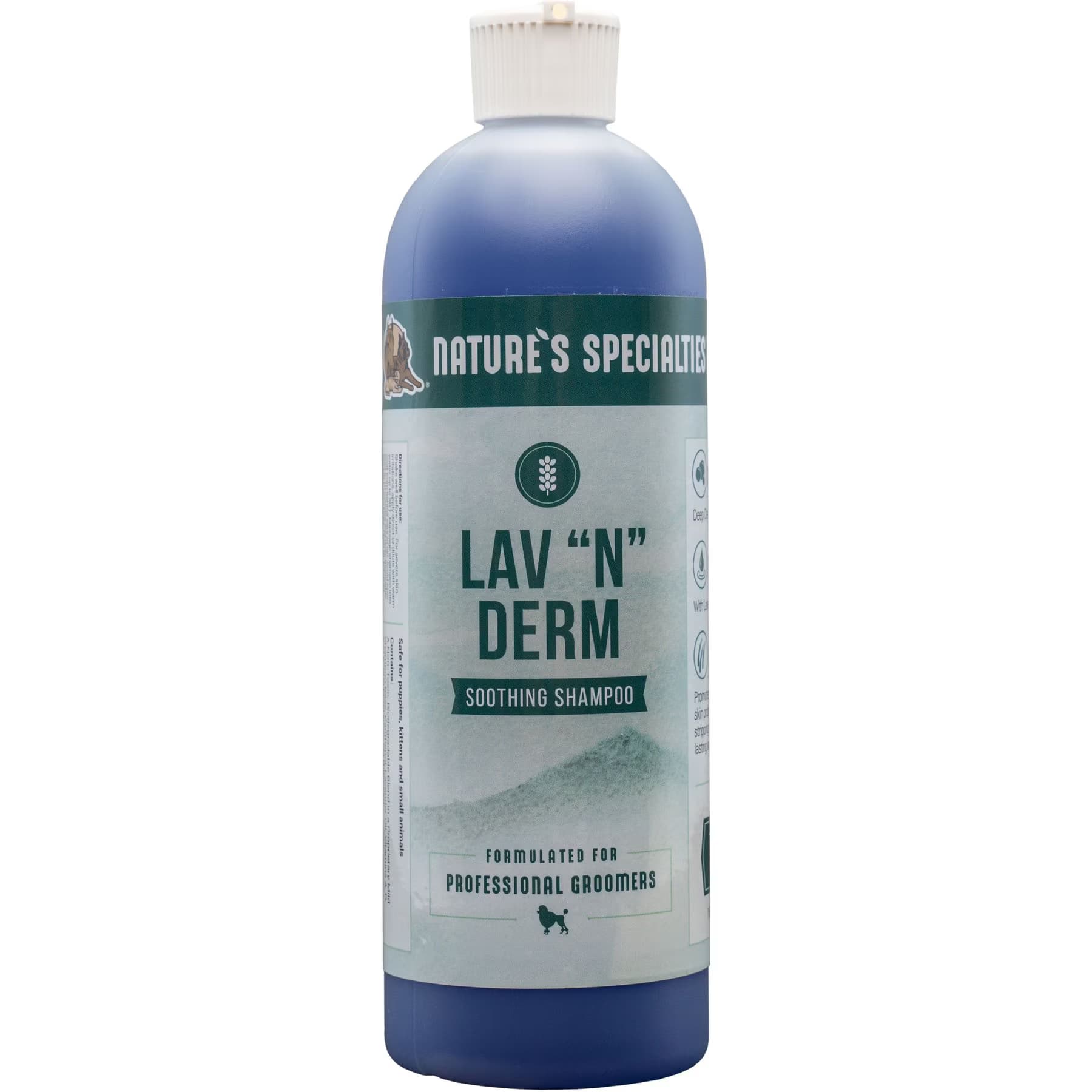 Nature's Specialties Nature’s Specialties Lav-N-Derm Calming Antiseptic Dog Shampoo, 16-fl oz bottle