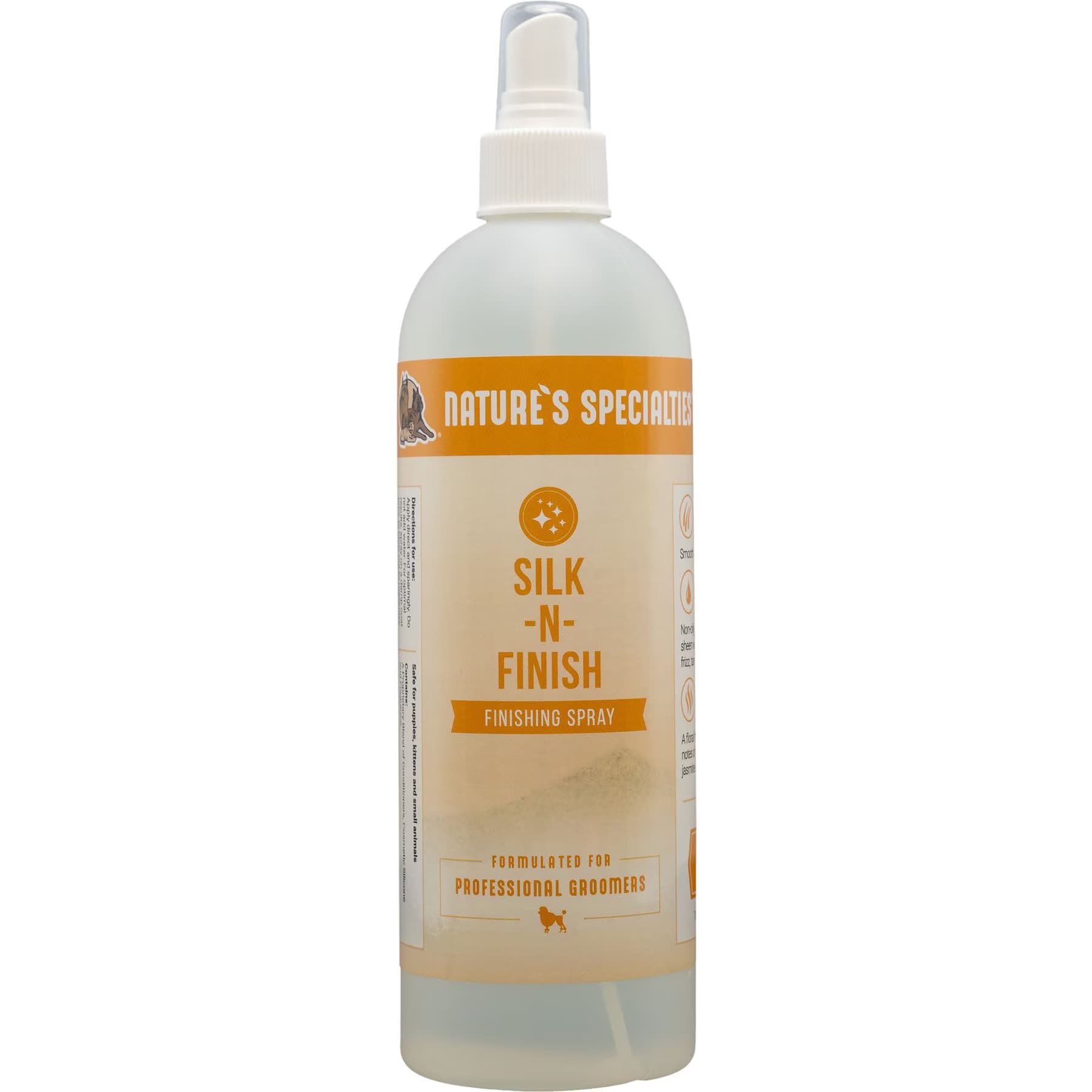 Nature's Specialties Nature’s Specialties Silk-N-Finish Leave-In Dog Conditioner Spray, 16-fl oz bottle