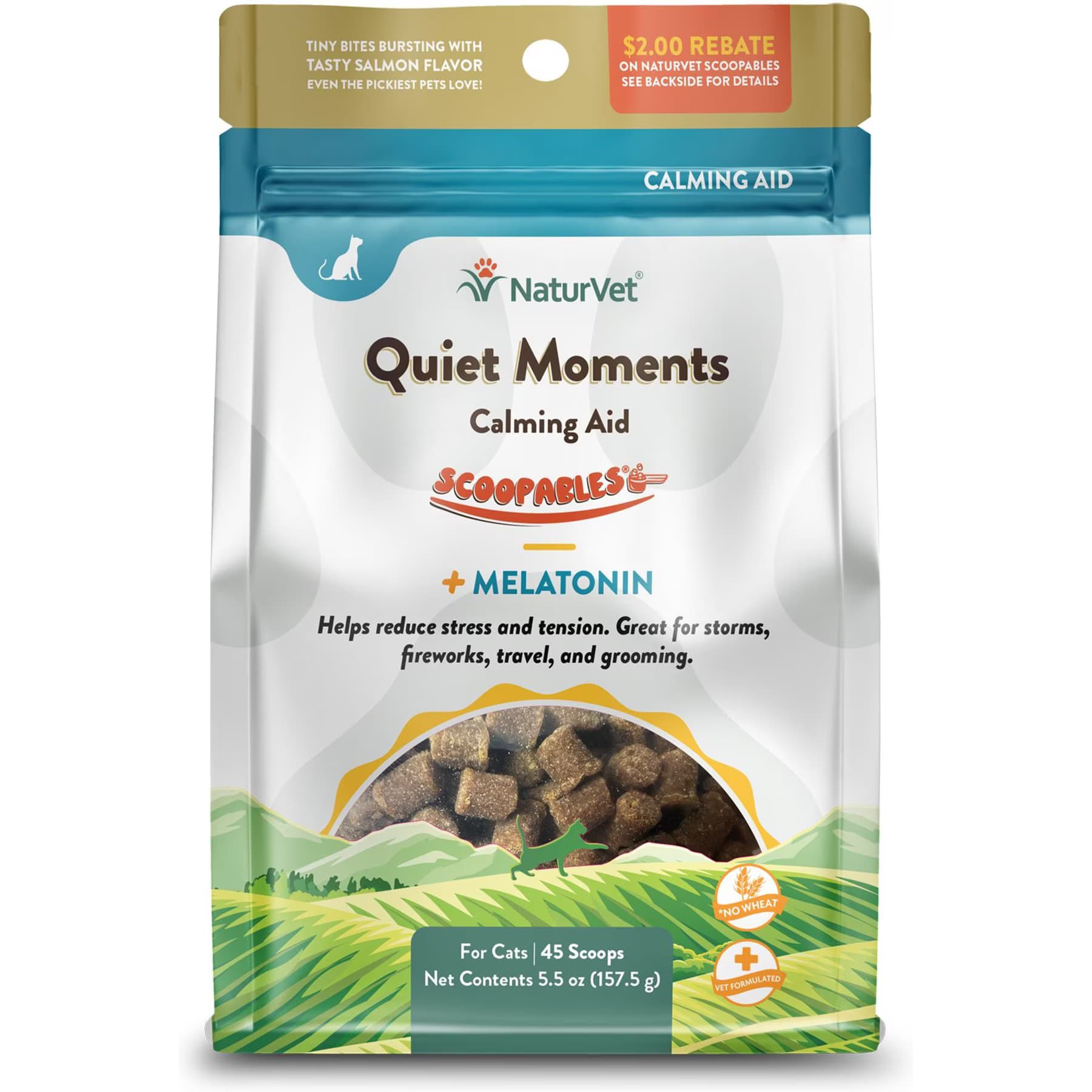 NaturVet NaturVet Scoopables Quiet Moments Calming Aid Cat Supplement