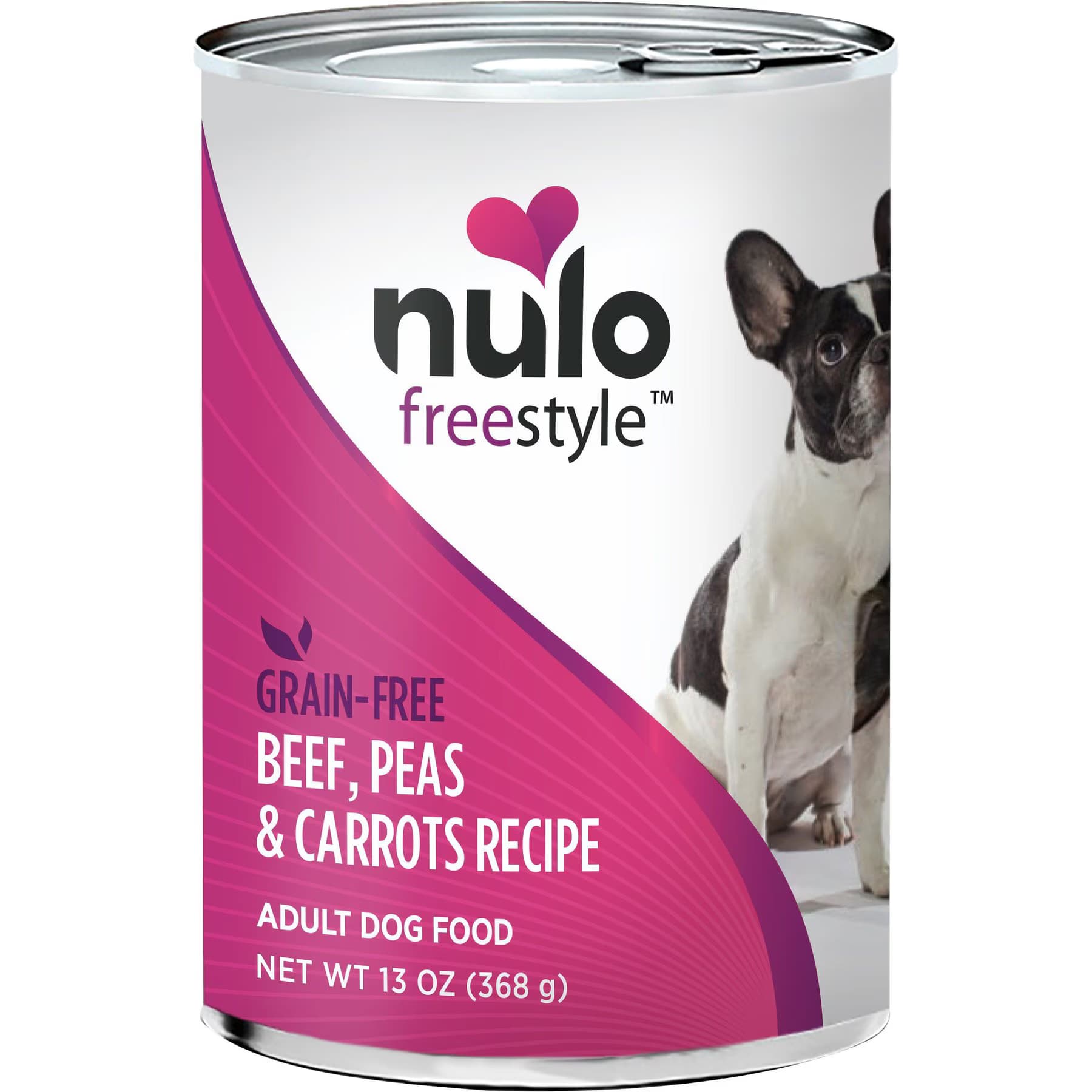 Nulo Adult Grain-Free Beef, Peas, & Carrots Recipe Beef, Peas & Carrot Wet Pate Canned Dog Food — view 2