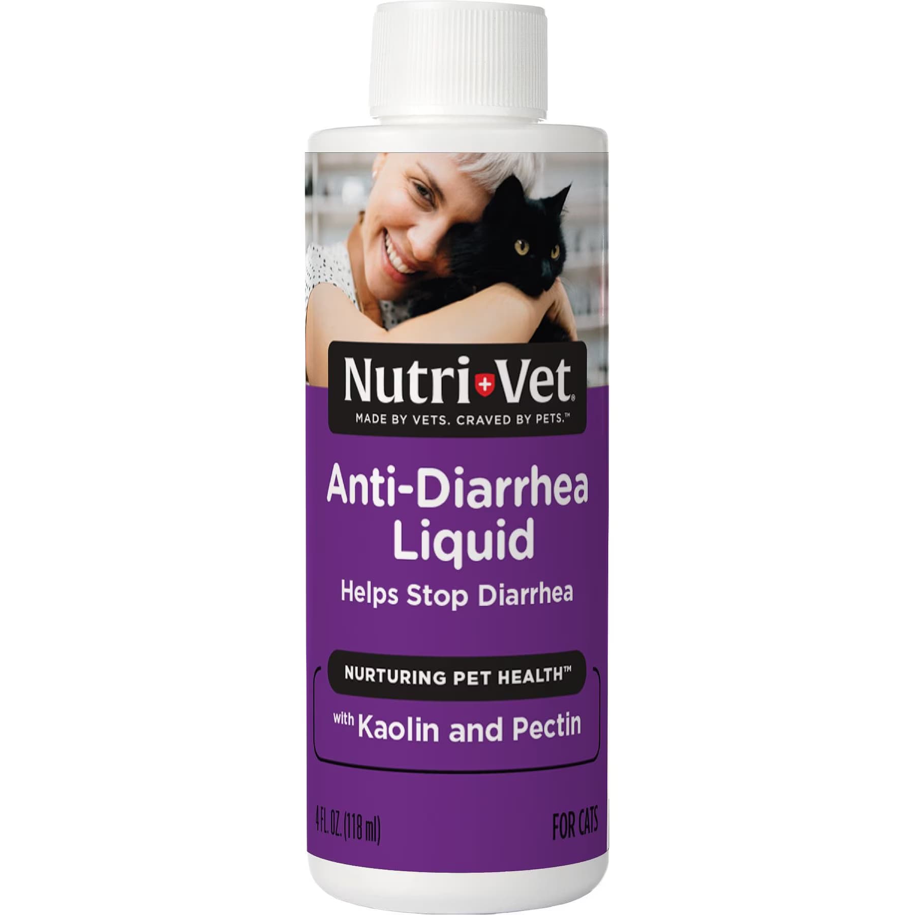 Nutri-Vet Nutri-Vet Anti-Diarrhea Liquid Medication for Cats, 4-fl oz bottle