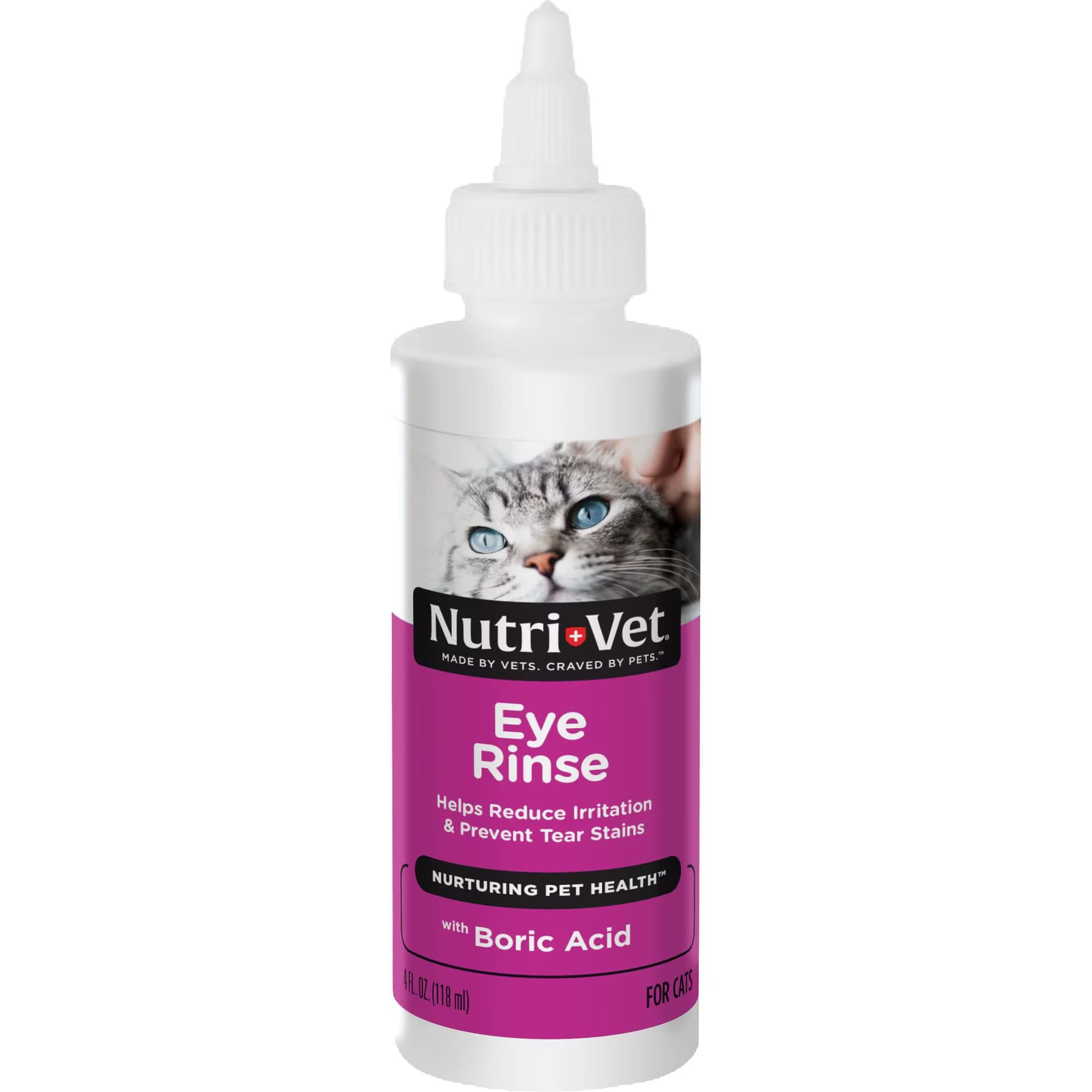 Nutri-Vet Nutri-Vet Cat Eye Rinse, 4-fl oz bottle