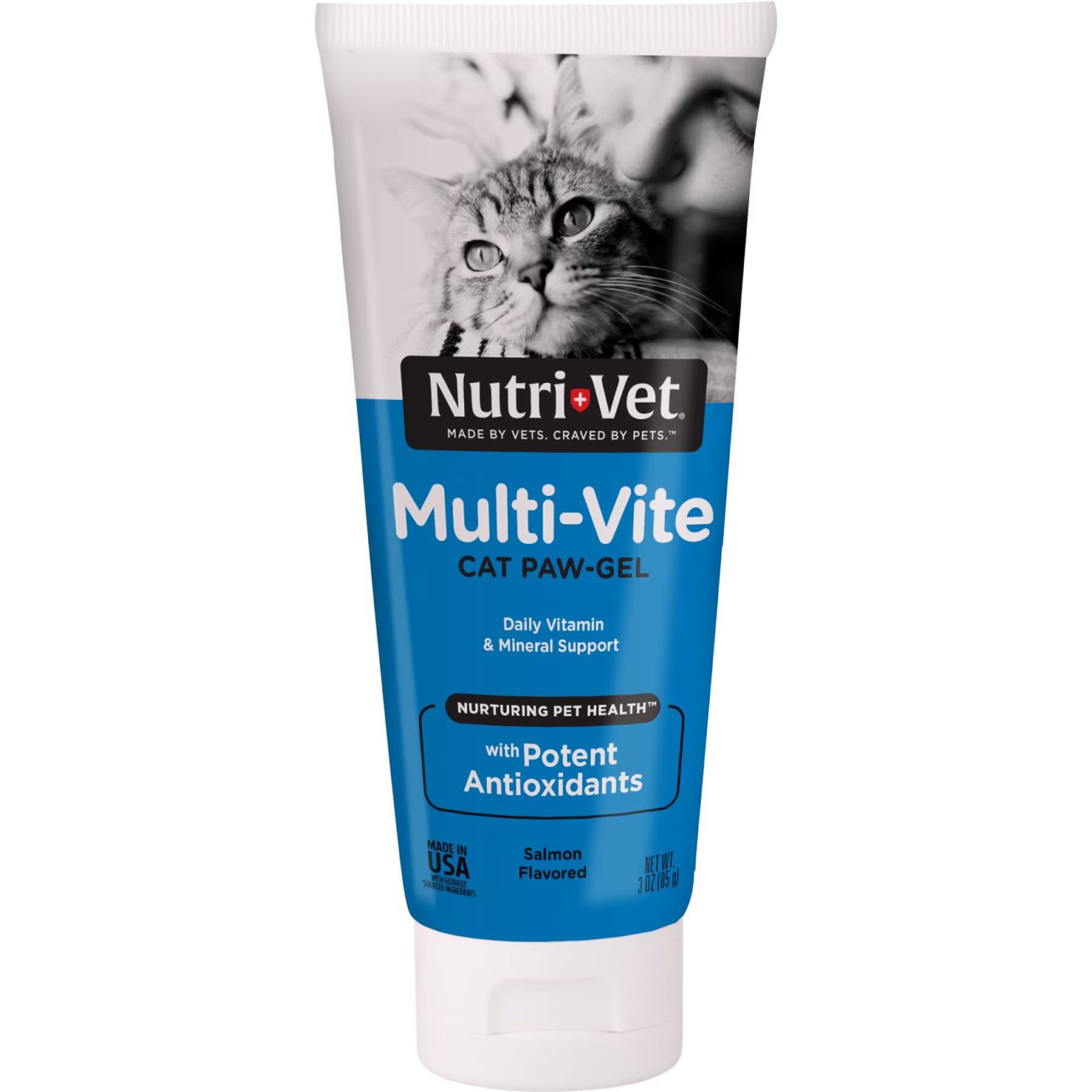 Nutri-Vet Nutri-Vet Multi-Vite Salmon Flavored Gel Multivitamin for Cats