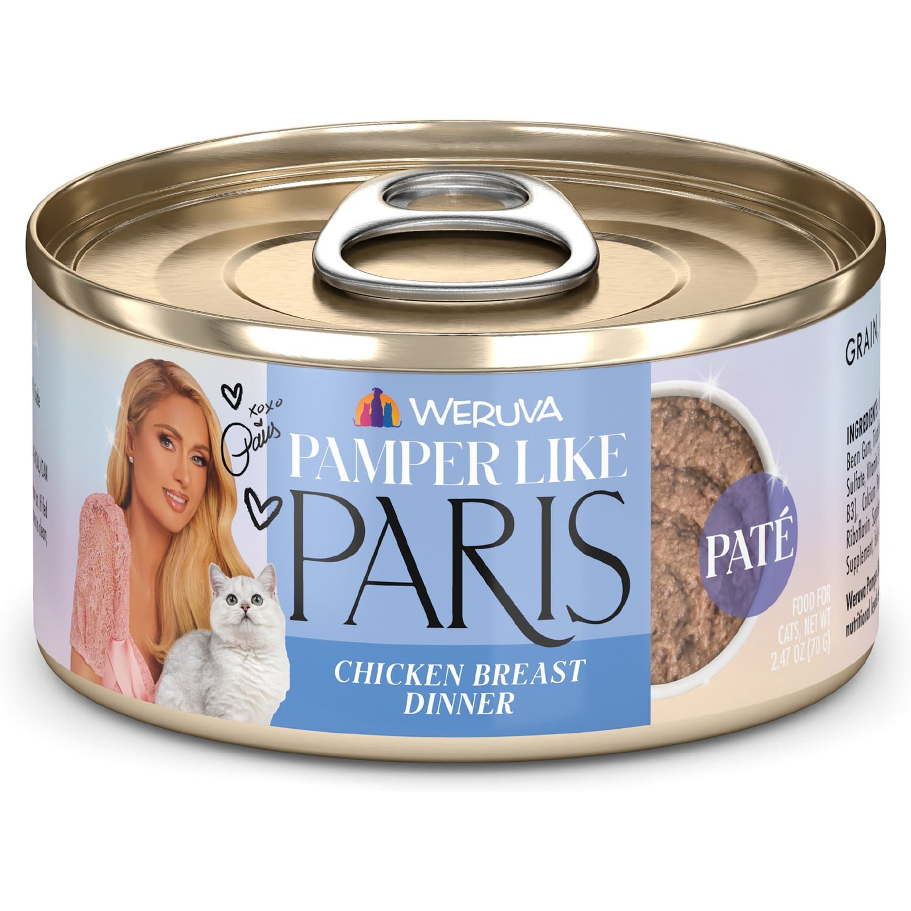 Pamper Like Paris Pamper Like Paris Chicken Breast Dinner Grain-Free Pate Wet Cat Food