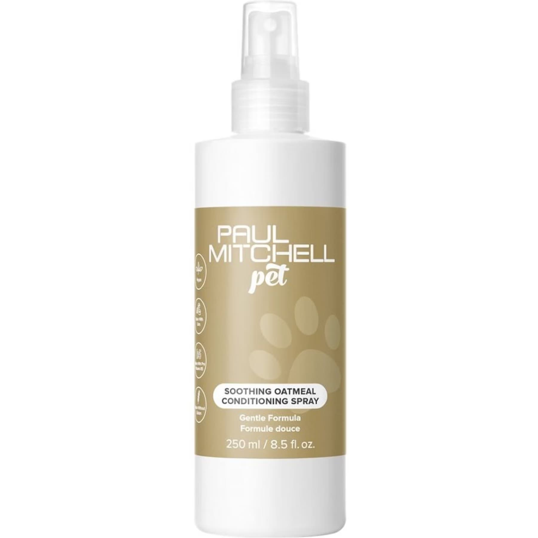 Paul Mitchell Pet Paul Mitchell Pet Soothing Oatmeal Dog, Cat & Small Pet Conditioning Spray, 8.5-fl oz bottle