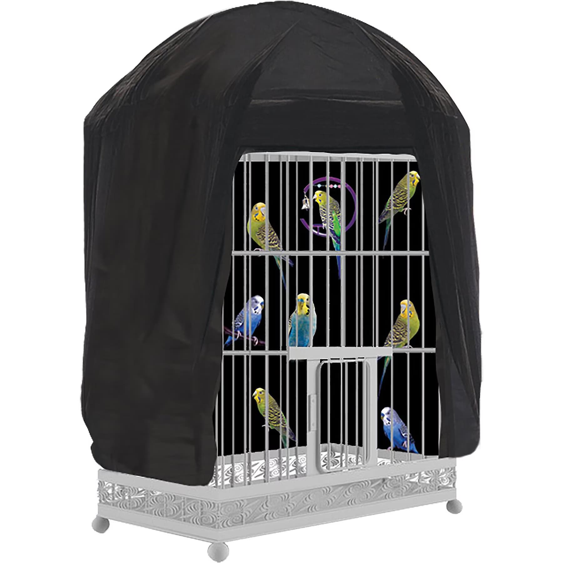 Penn-Plax Penn-Plax Bird Cage Cover, Black, Medium