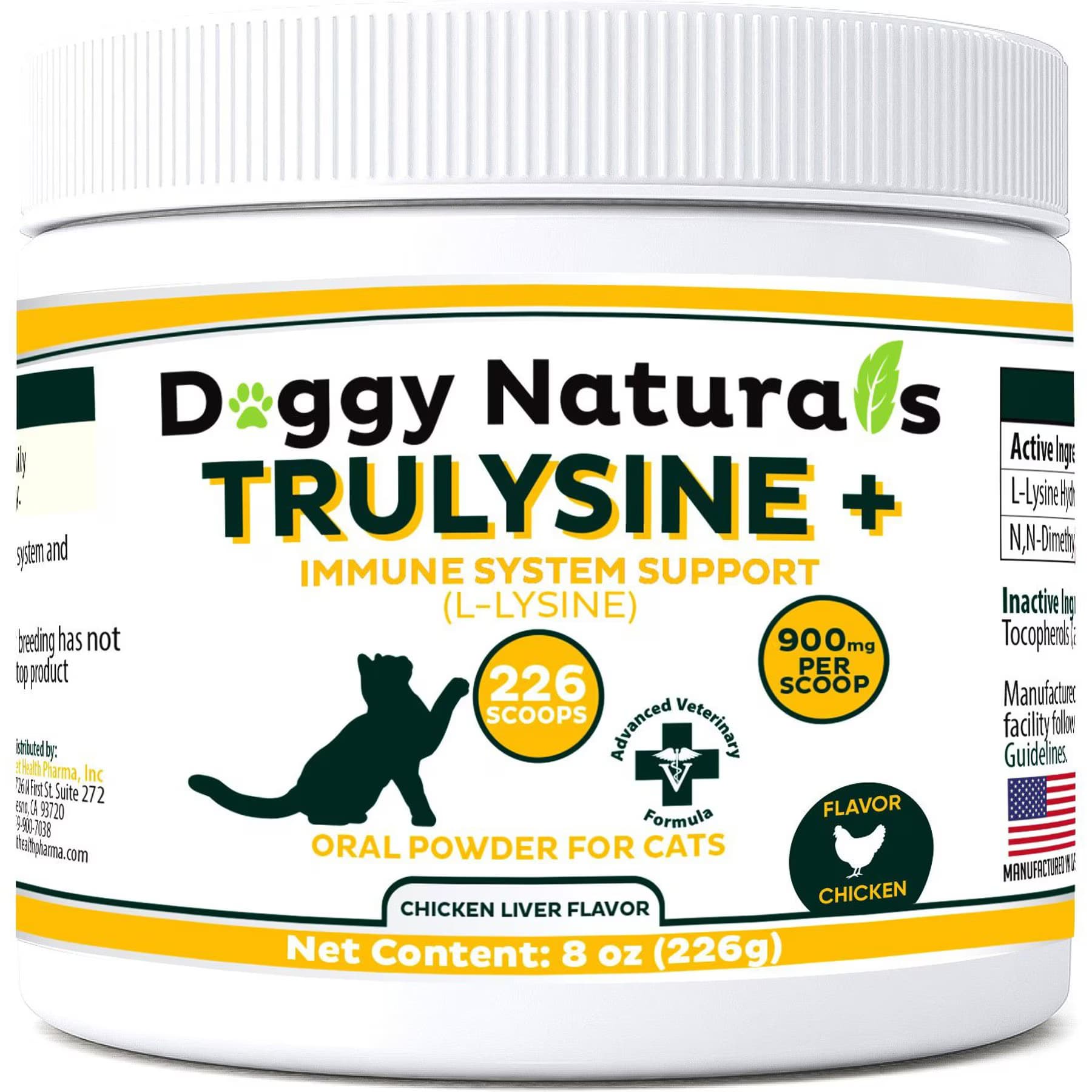 Pet Health Pharma Pet Health Pharma Trulysine & Immune Support Oral Powder Cat Supplement