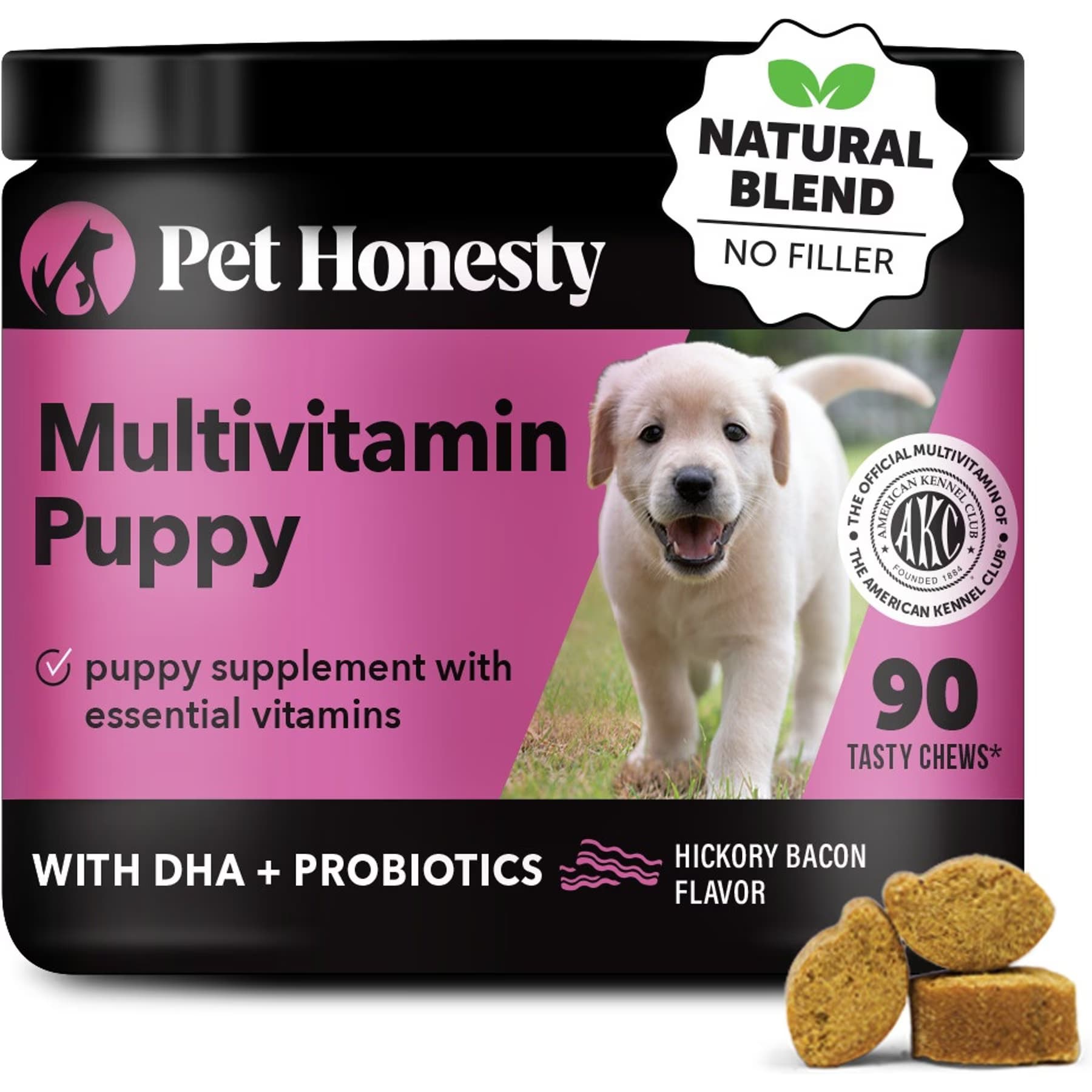 Pet Honesty Pet Honesty Multivitamin Puppy Vitamins, Glucosamine, Omega-3 Vitamins for Dogs