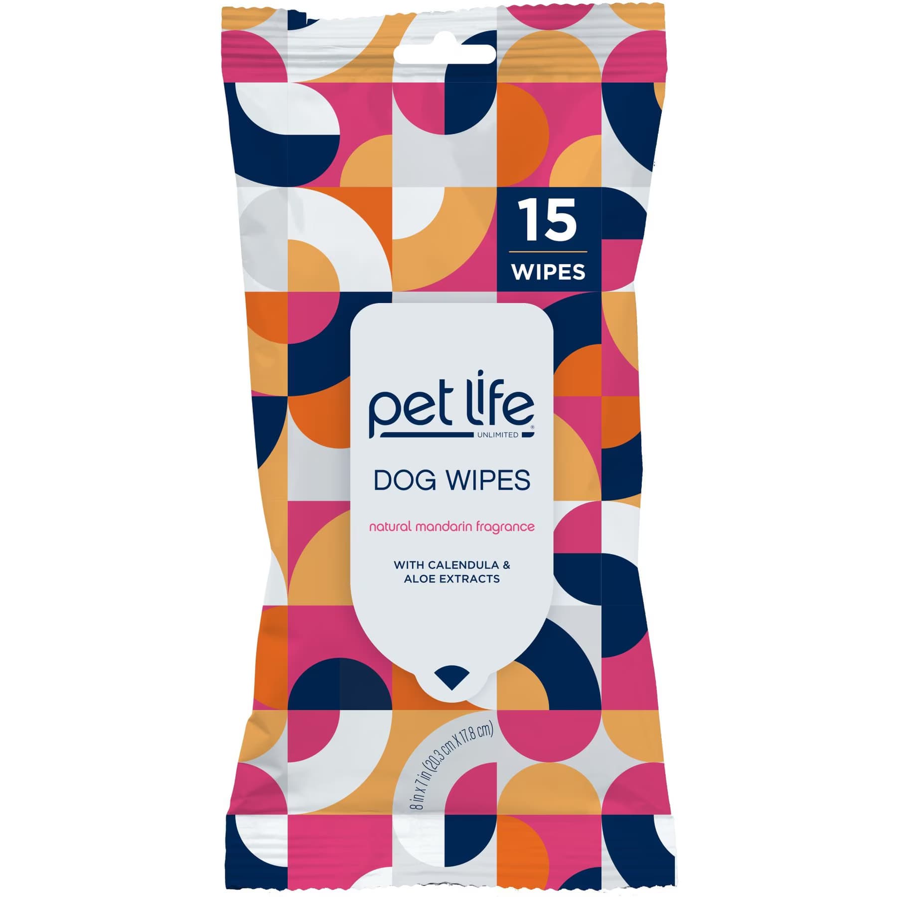 Pet Life Unlimited Pet Life Unlimited Bergamot Apple Dog & Cat Grooming Wipes