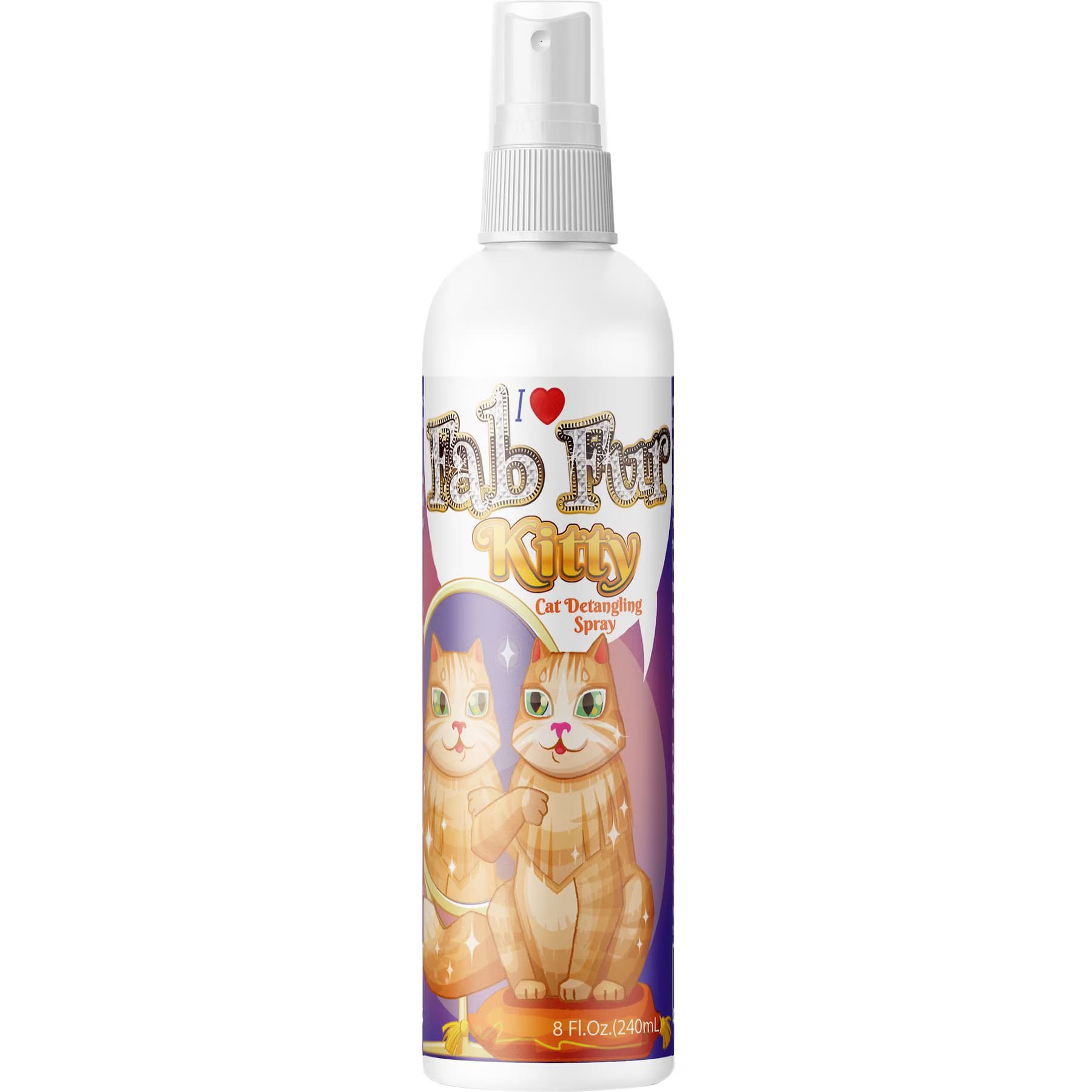 Pet MasterMind Pet MasterMind Fab Fur Kitty Detangling Cat Spray, 8-fl oz bottle