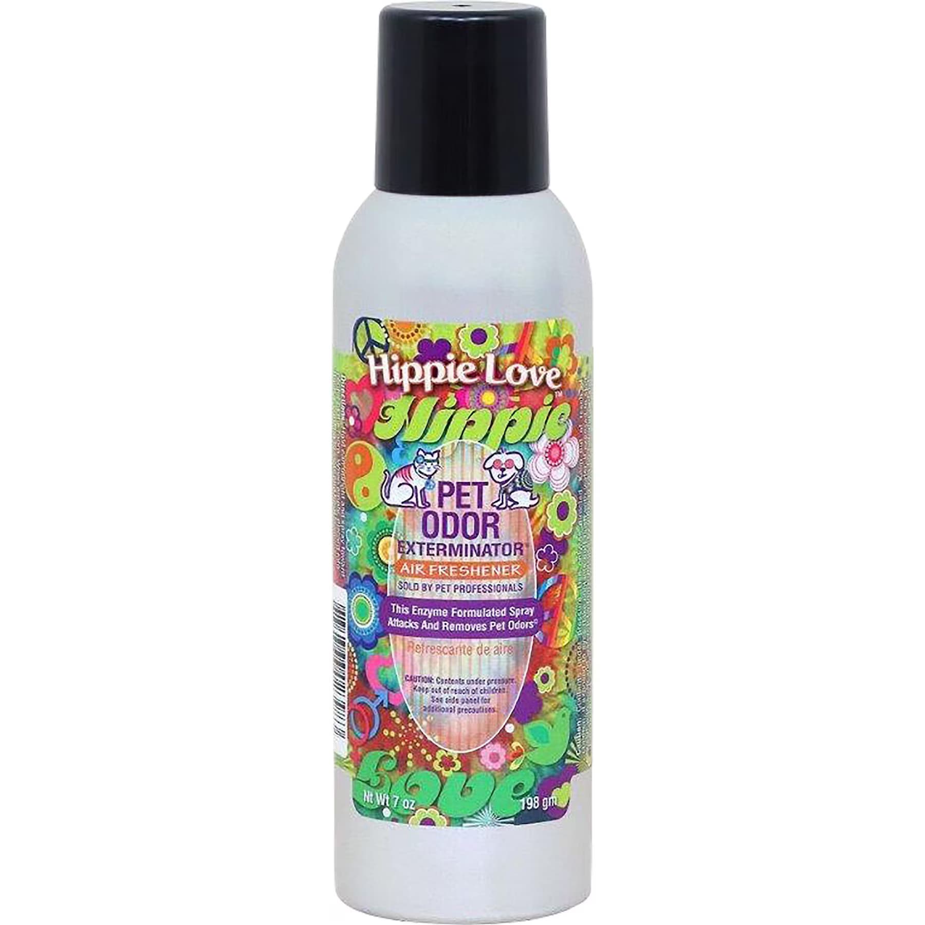 Pet Odor Exterminator Pet Odor Exterminator Hippie Love Air Freshener, 7-oz