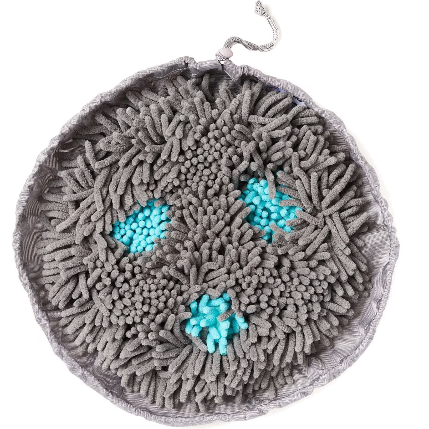 Pet Parents Pet Parents Forager Snuffle Mat & Slow Feeder Dog Bowl, Meadow Ponds