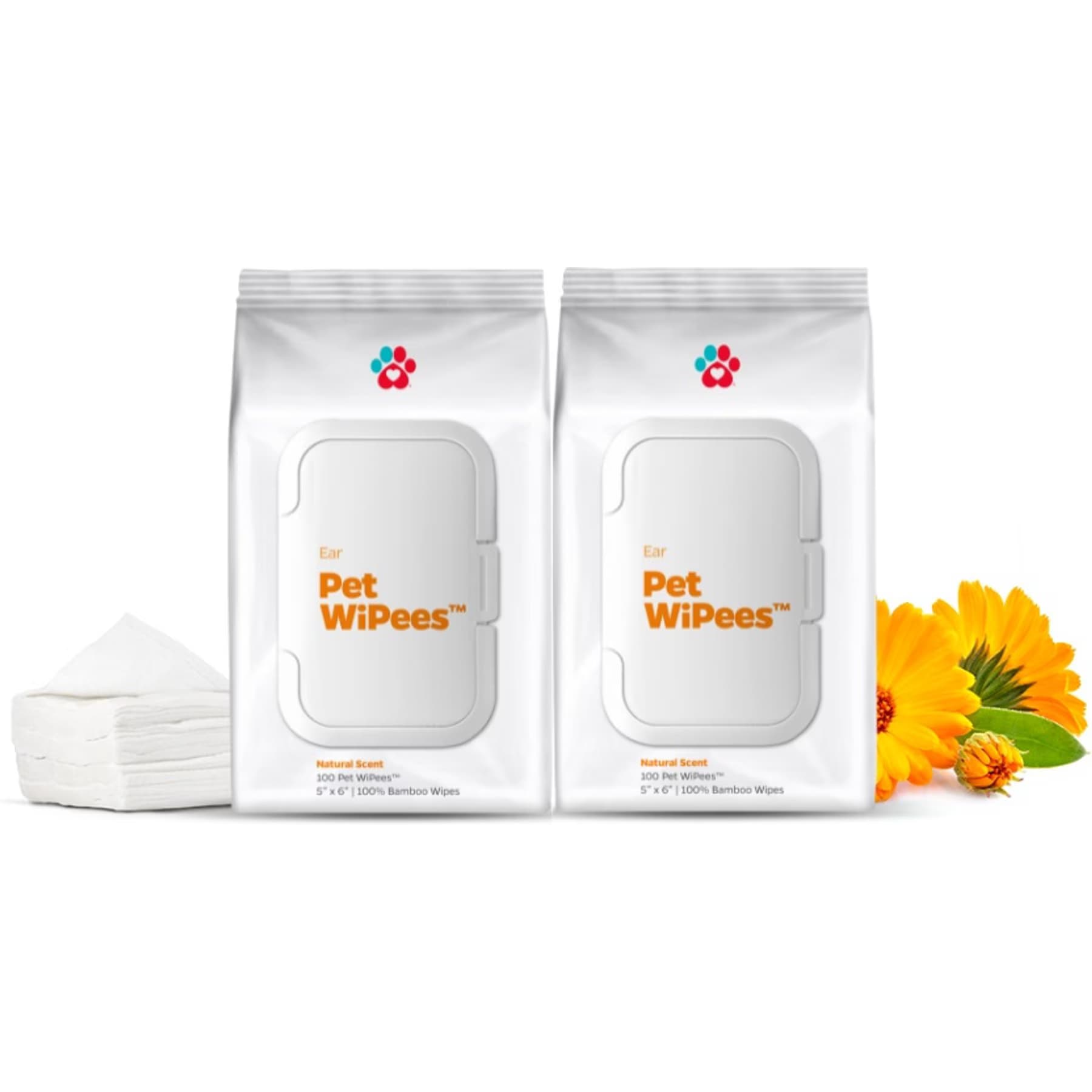 Pet Parents Pet Parents Pet WiPees Natural Scent Cat & Dog Ear Wipes