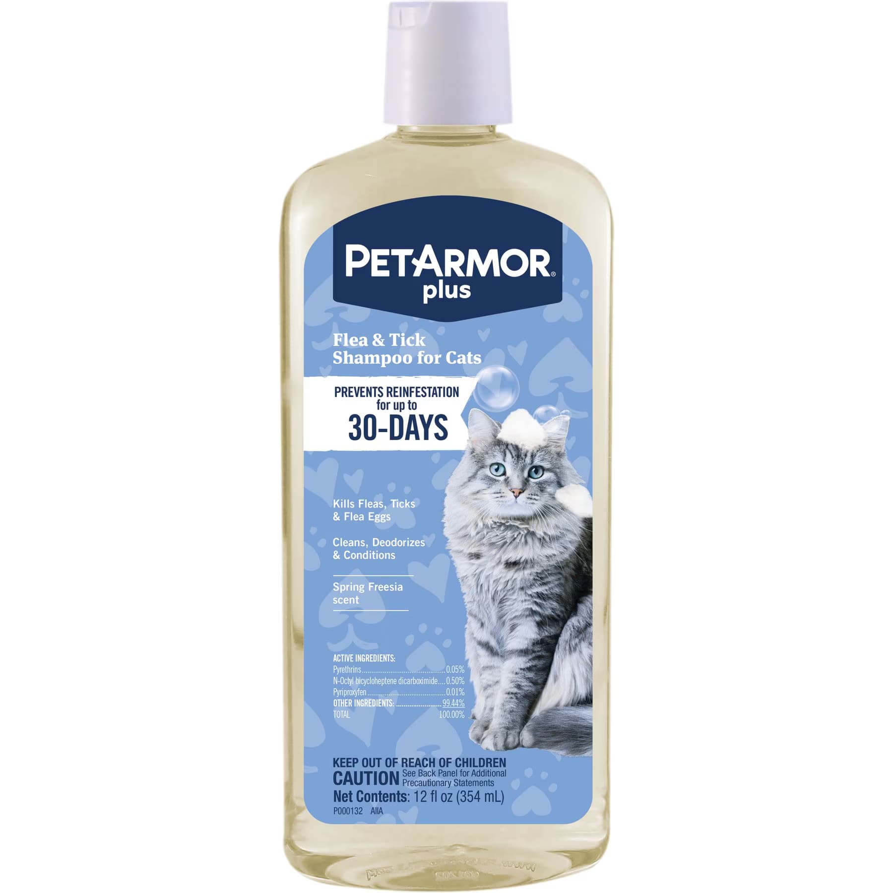 PetArmor PetArmor Plus Flea & Tick Shampoo for Cats, 12-fl oz bottle