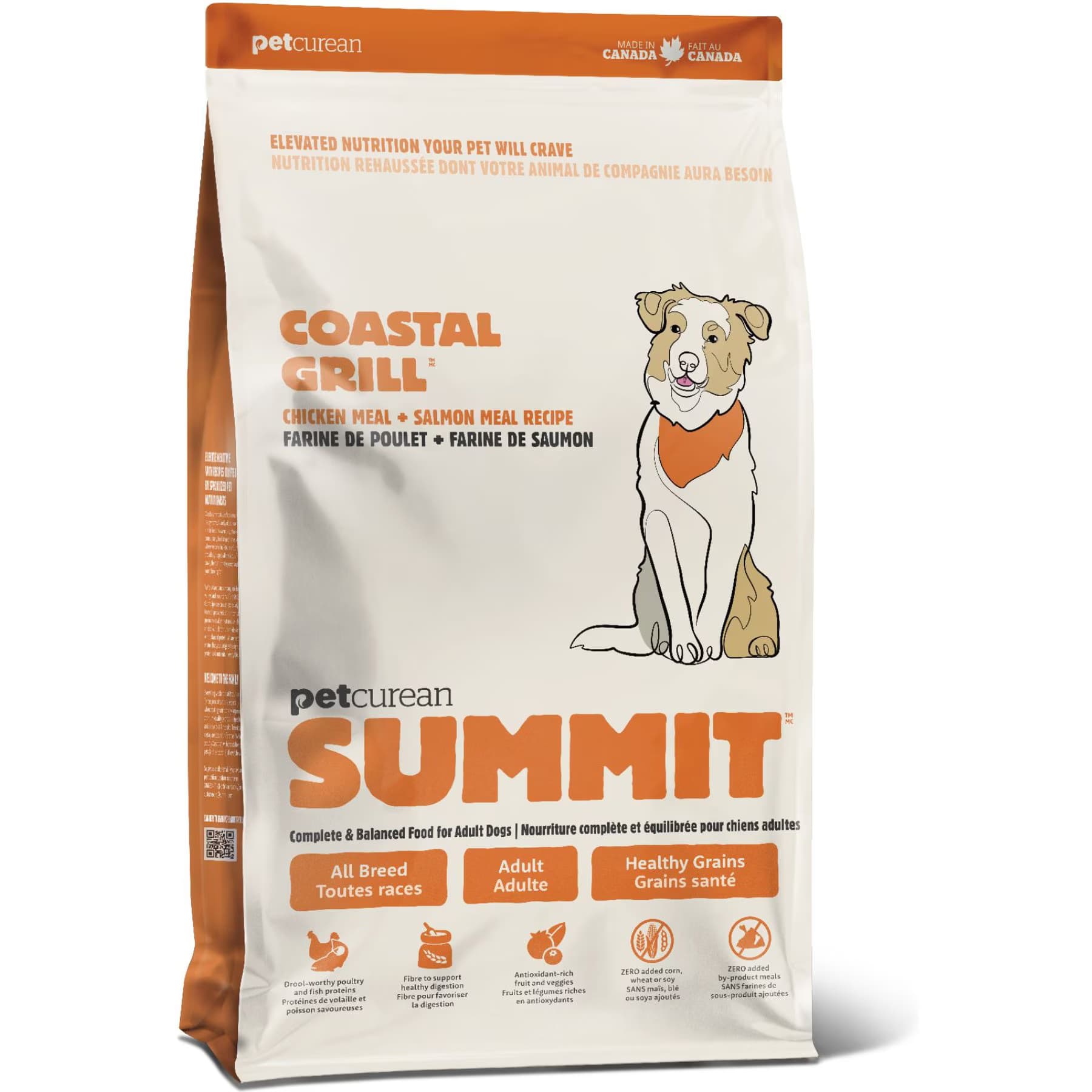 Petcurean Summit Petcurean Summit Coastal Adult Grill Chicken Meal & Salmon Meal Dry Dog Food