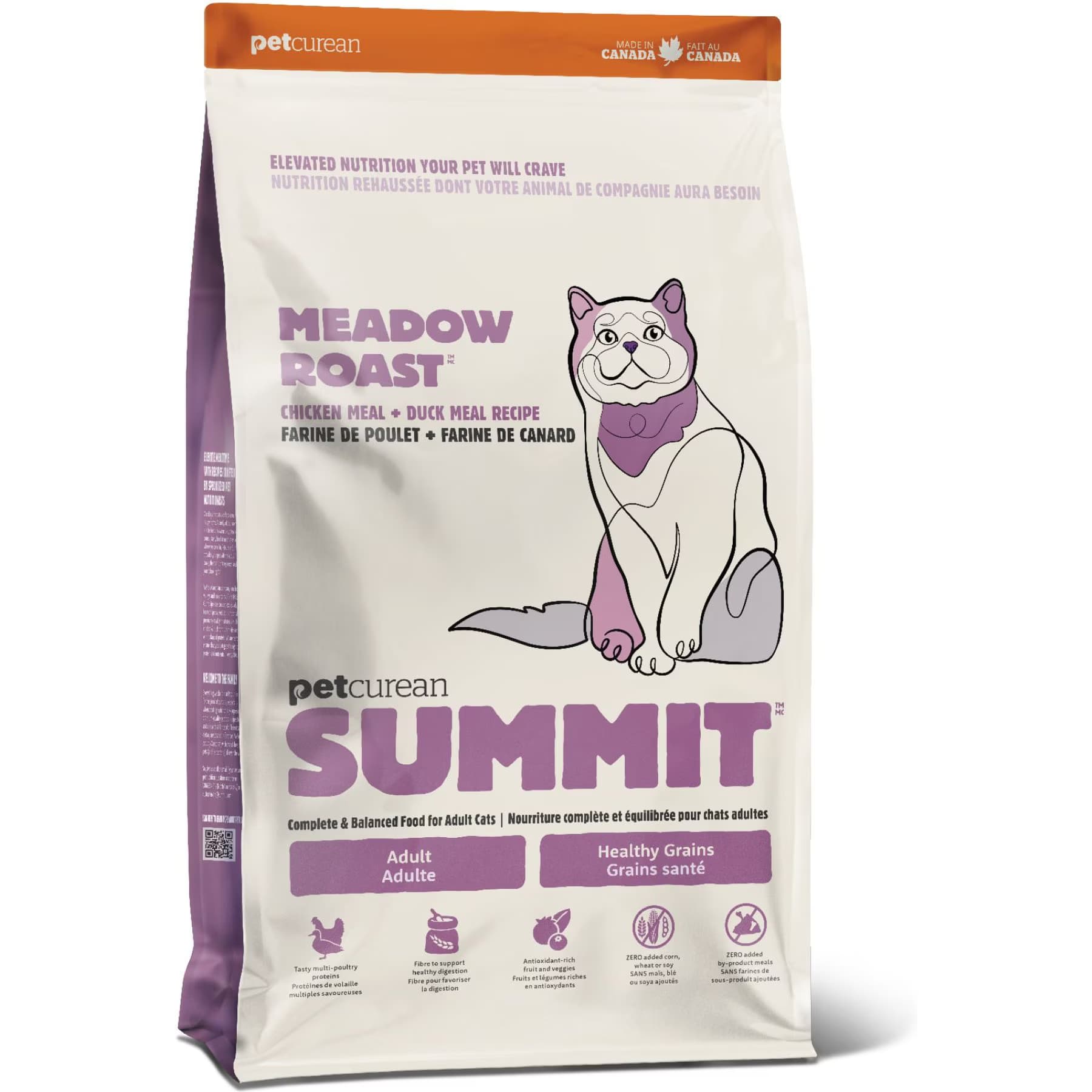 Petcurean Summit Petcurean Summit Meadow Roast Recipe Chicken & Duck Dry Cat Food