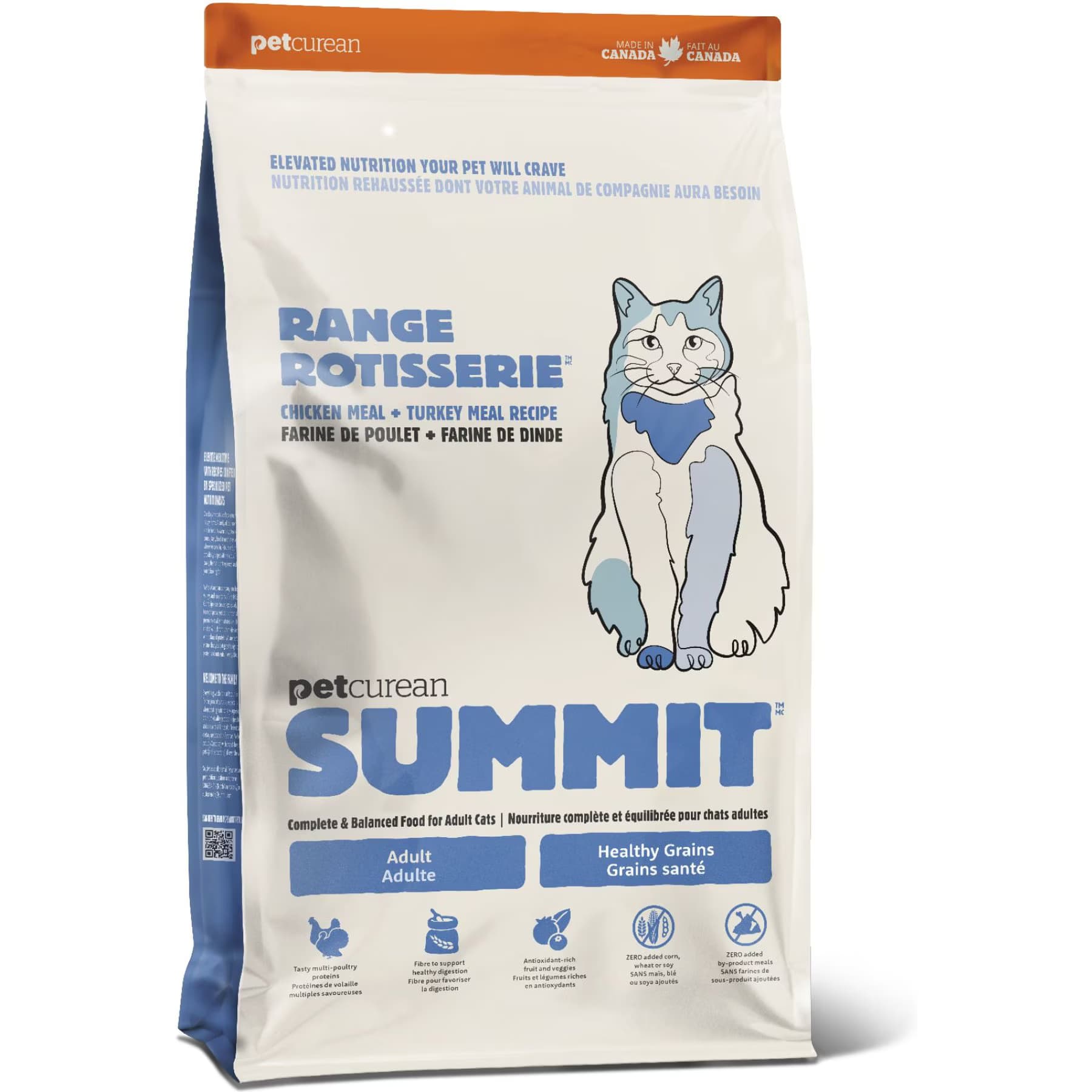 Petcurean Summit Petcurean Summit Range Rotisserie Adult Chicken & Turkey Dry Cat Food