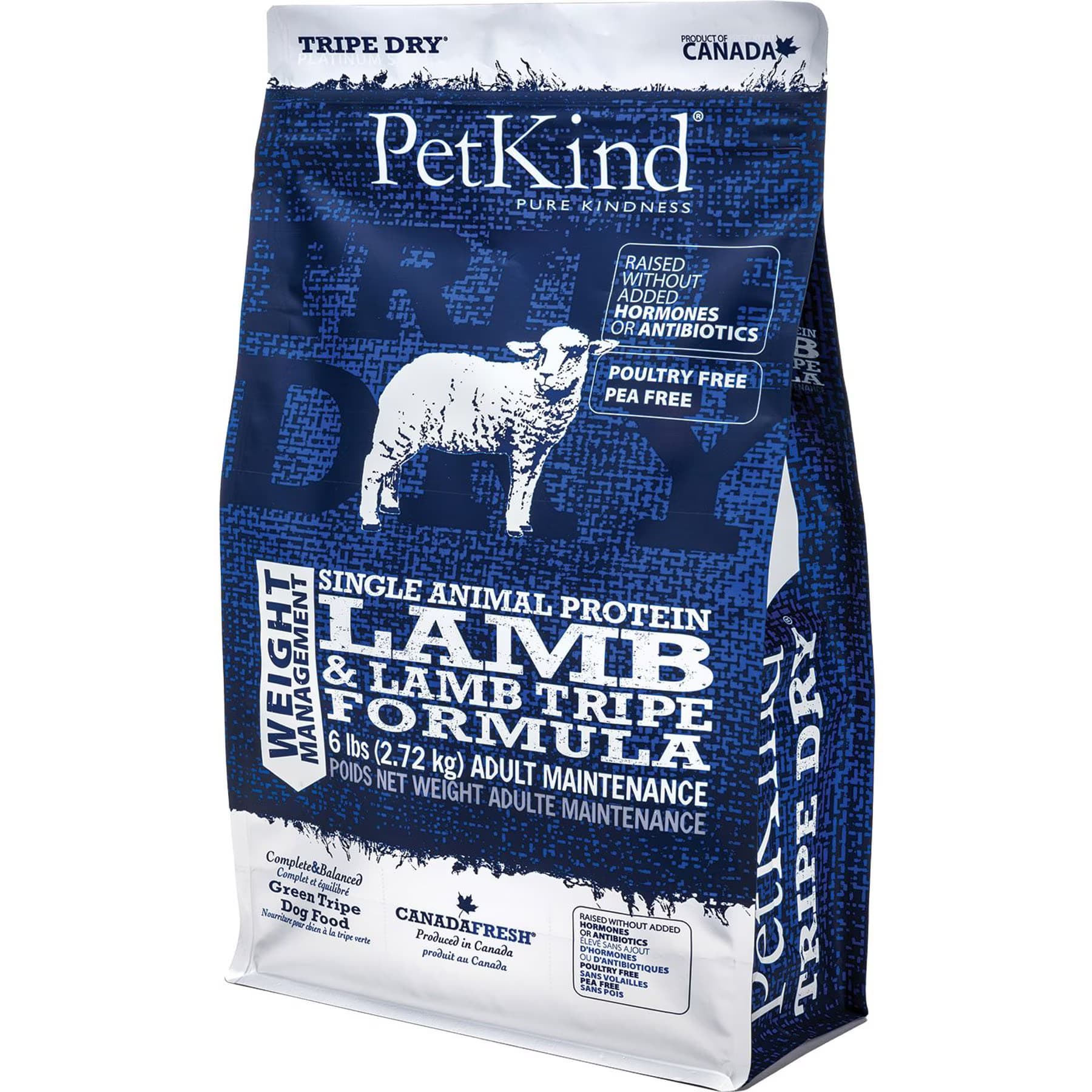 PetKind PetKind SAP Lamb Tripe Weight Management Dry Dog Food