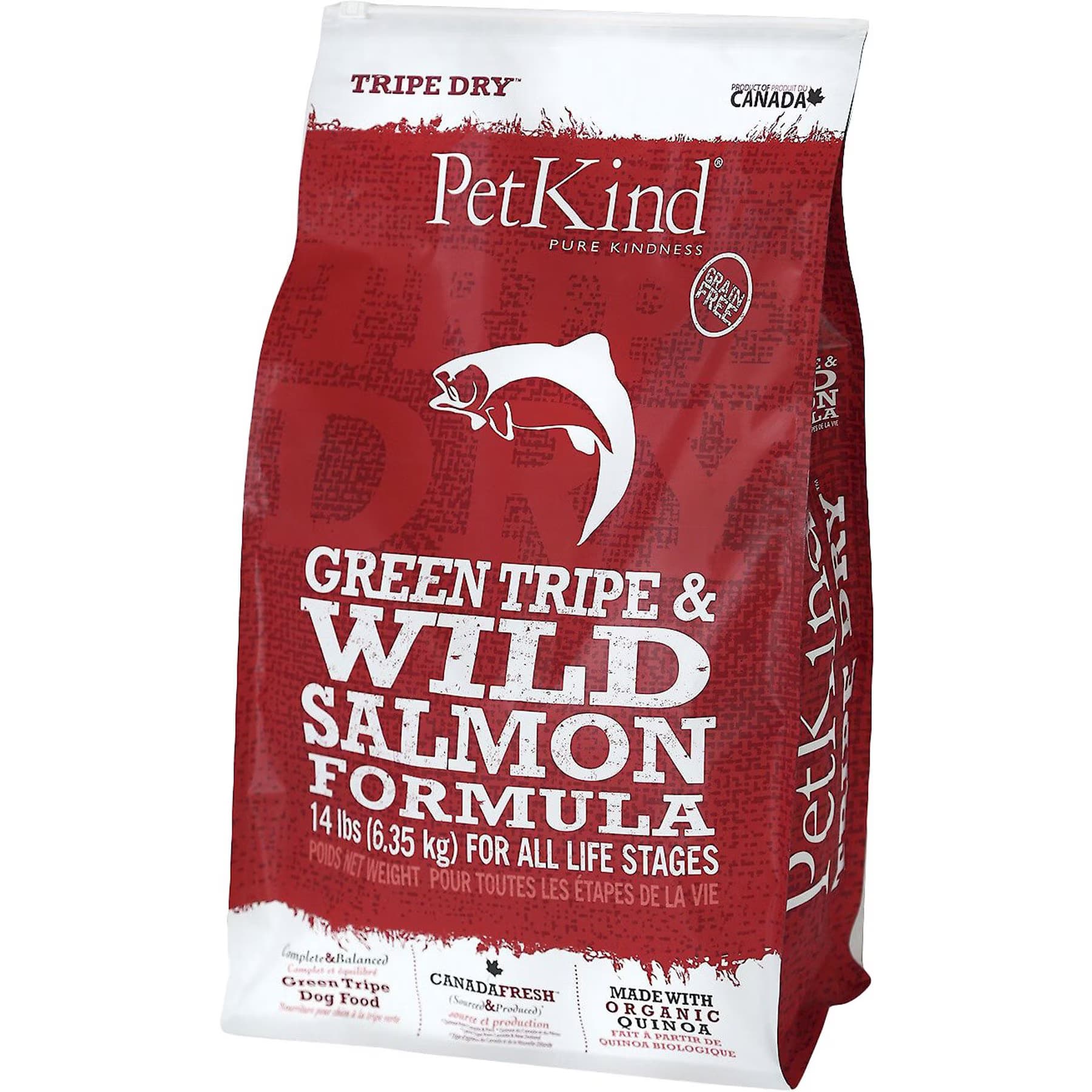PetKind Tripe Dry Grain-Free Green Tripe & Wild Salmon Dry Dog Food — view 3