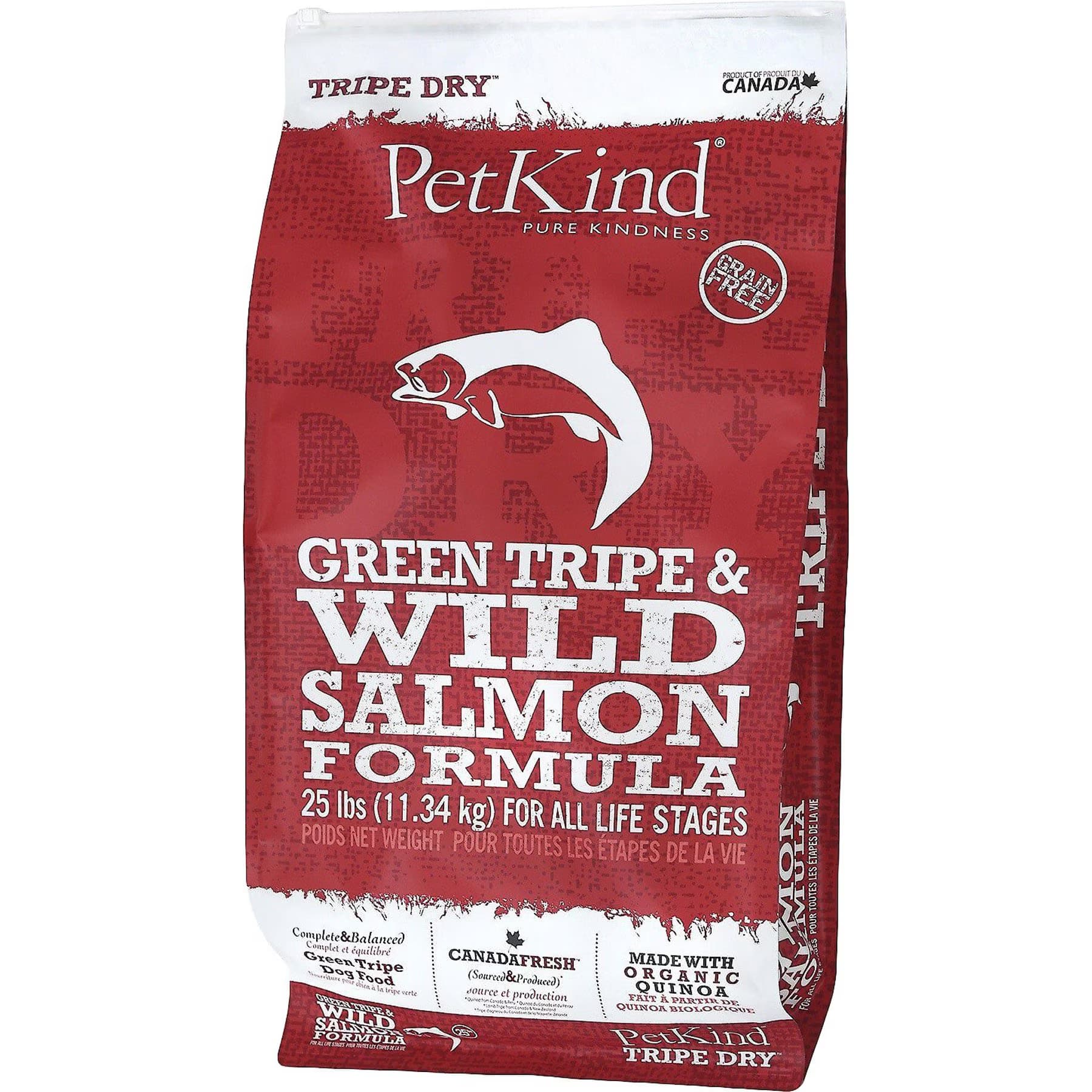 PetKind Tripe Dry Grain-Free Green Tripe & Wild Salmon Dry Dog Food — view 2
