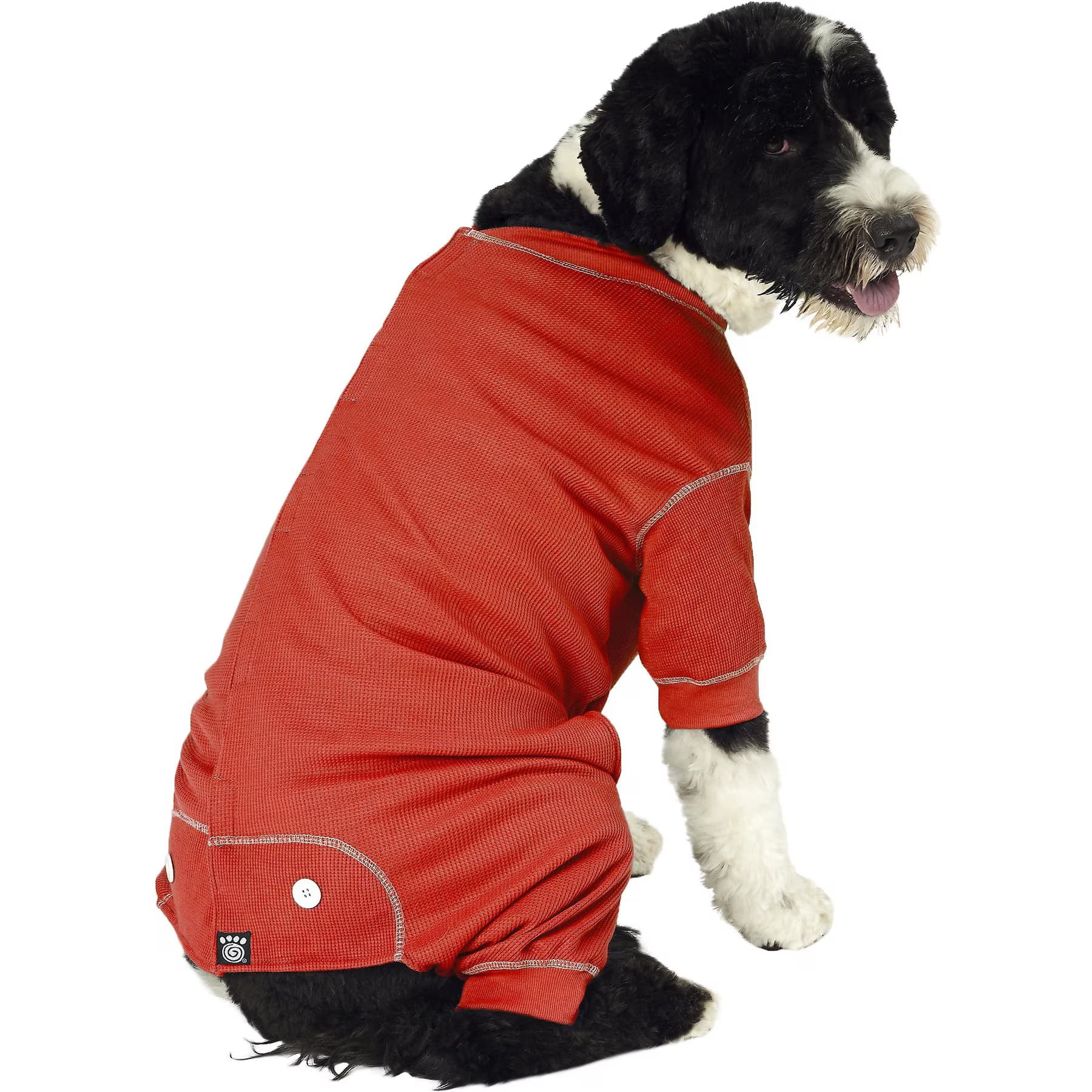 PetRageous Designs PetRageous Designs Cozy Thermal Dog PJs, Red, X-Large