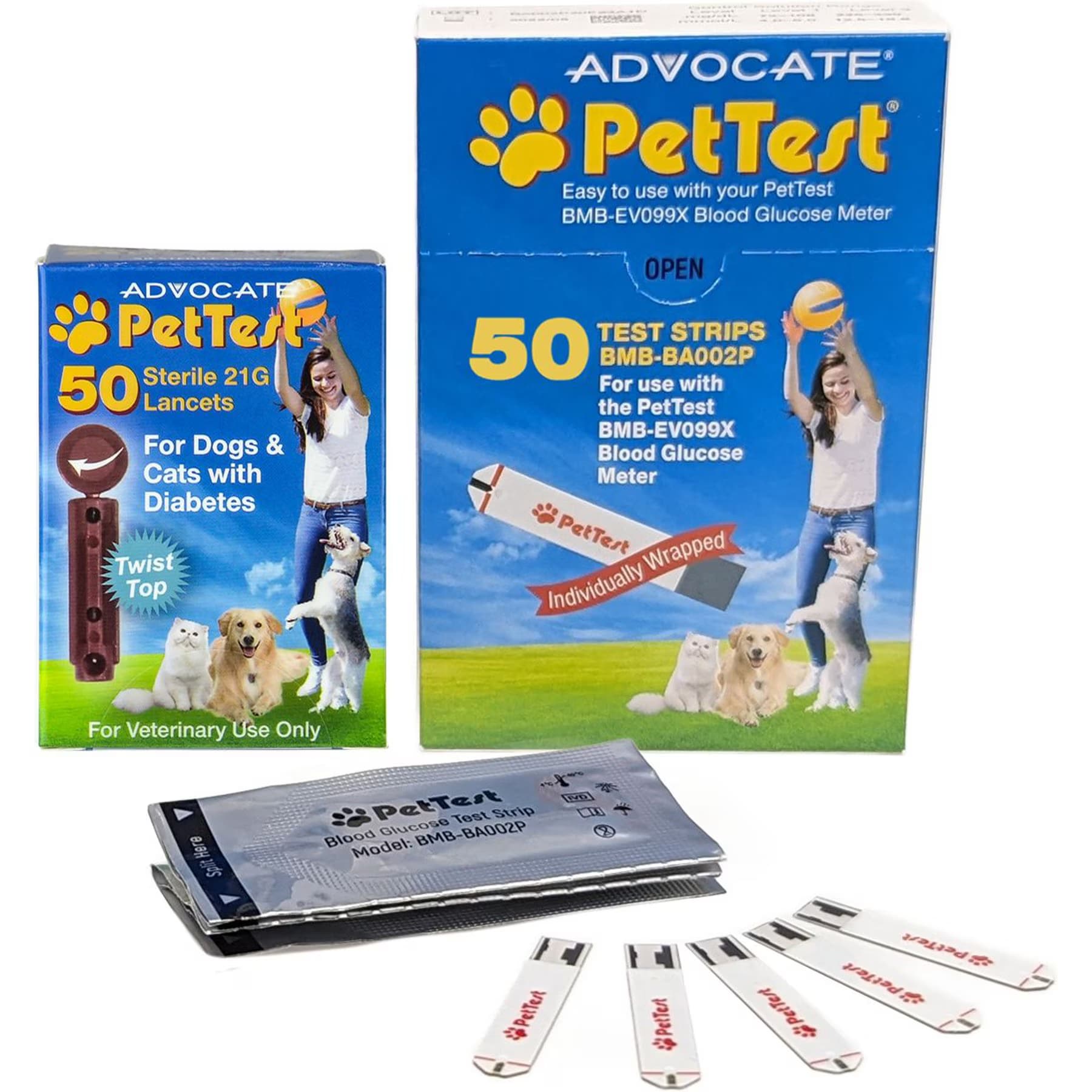 PetTest PetTest Advocate Twist Top Lancets