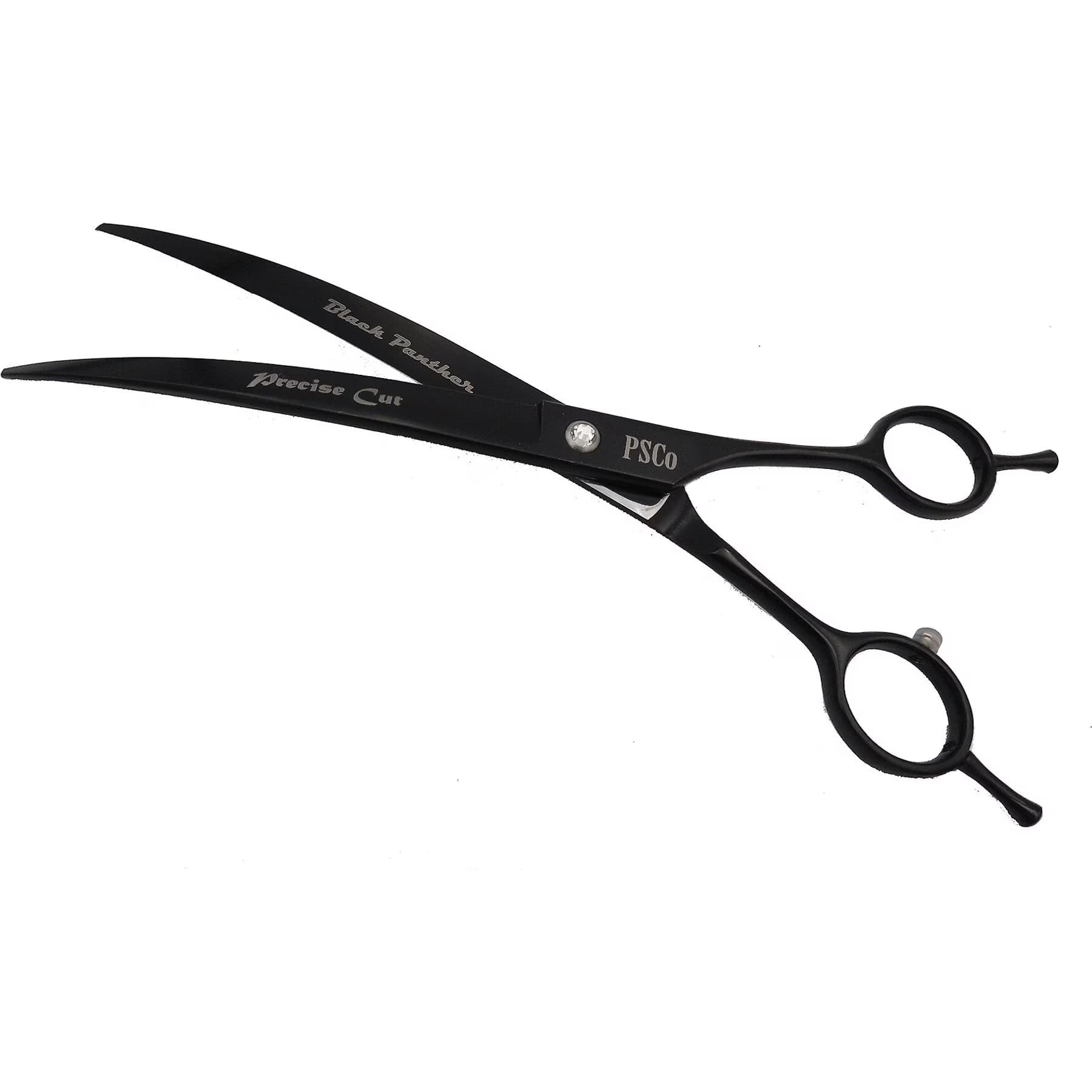 Precise Cut Black Panther Curved Dog Shears, 7-in — view 2