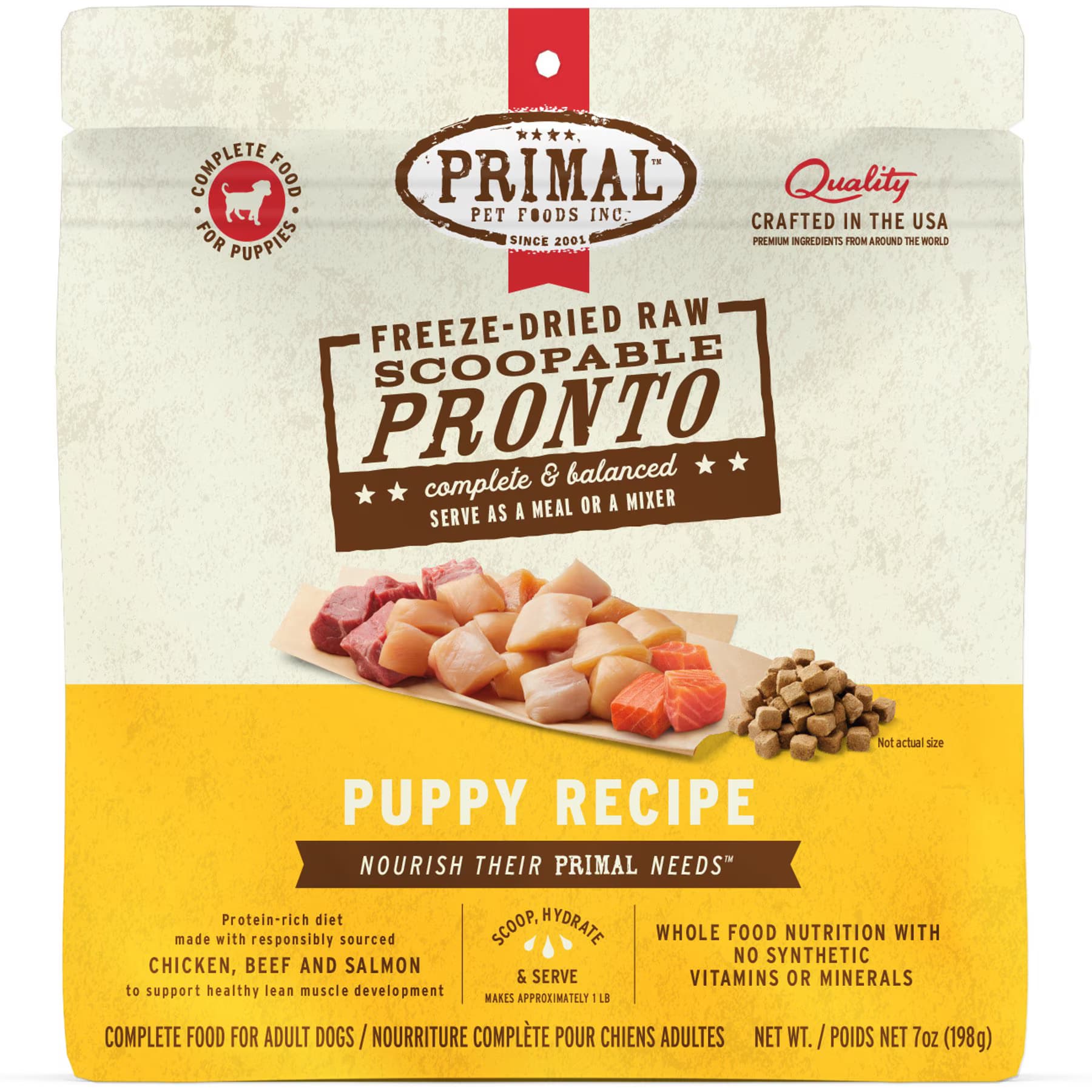 Primal Raw Pronto Puppy Recipe Dog Freeze-Dried Food — view 3