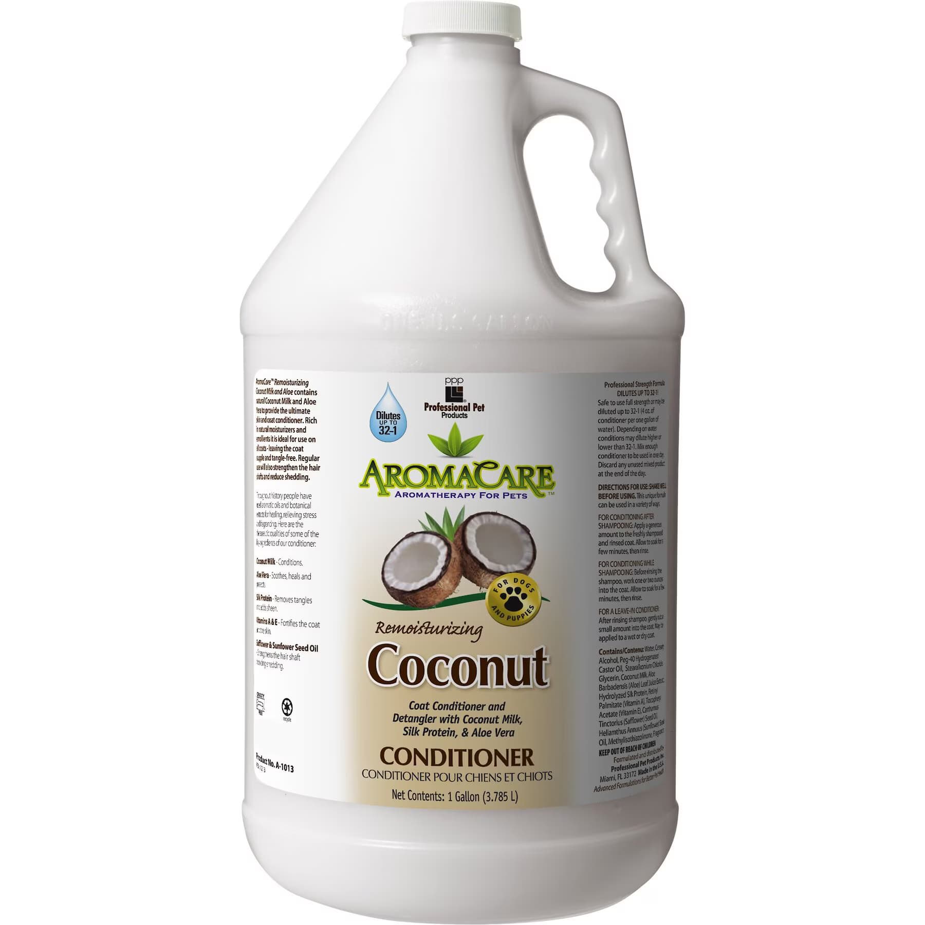 Professional Pet Products Professional Pet Products AromaCare Coconut Milk Pet Conditioner, 13.5-fl oz bottle