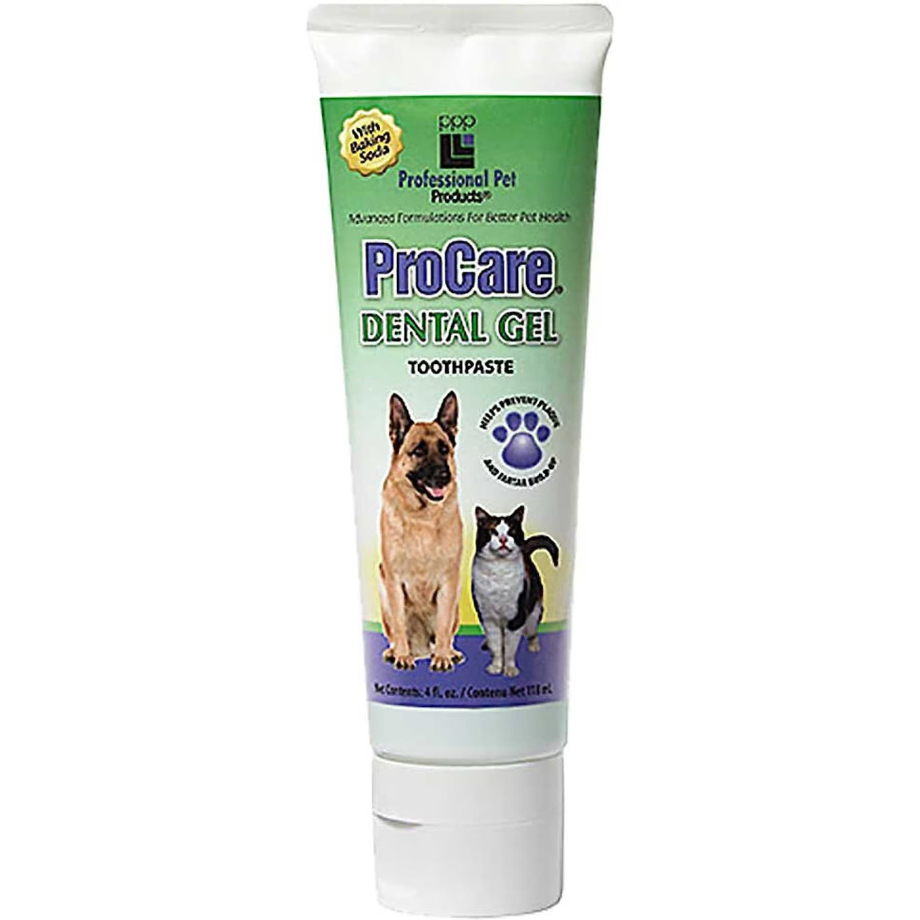 Professional Pet Products Professional Pet Products ProCare Dog & Cat Dental Gel, 4-fl oz bottle