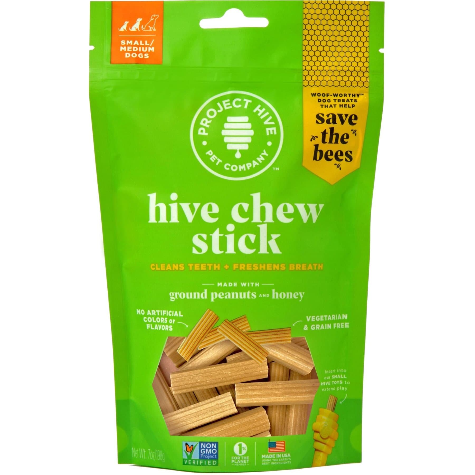 Project Hive Pet Company Project Hive Pet Company Chew Sticks Small Hard Chew Dog Treats