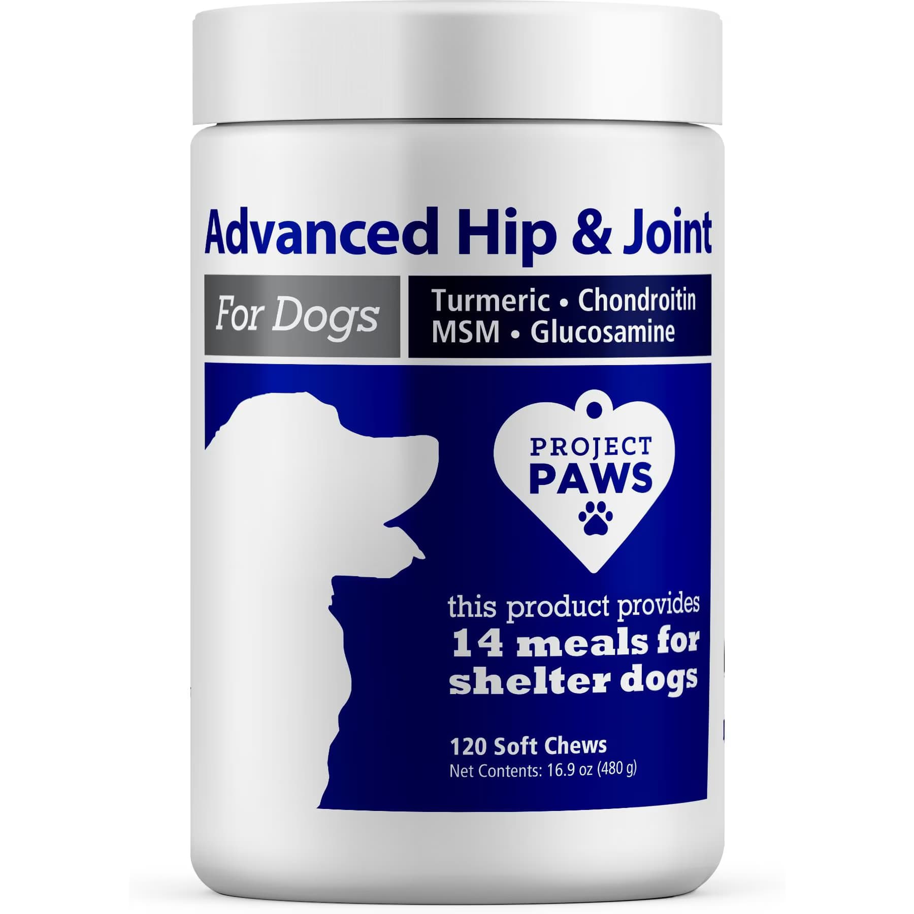 Project Paws Project Paws Advanced Grain-Free Hip & Joint Dog Supplement Chews