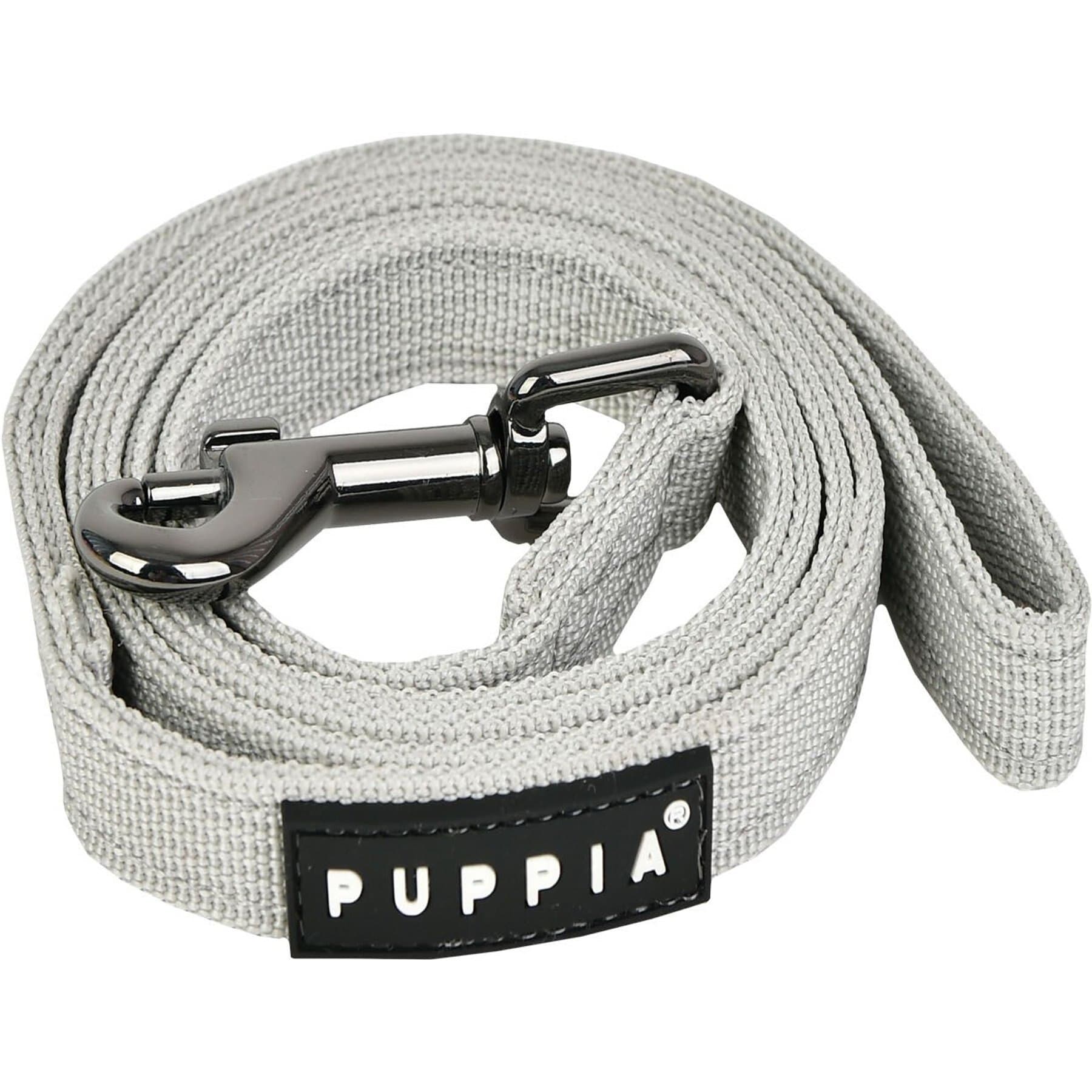 Puppia Puppia Two-Tone Polyester Dog Leash, Light Grey, Medium: 3.94-ft long, 0.6-in wide