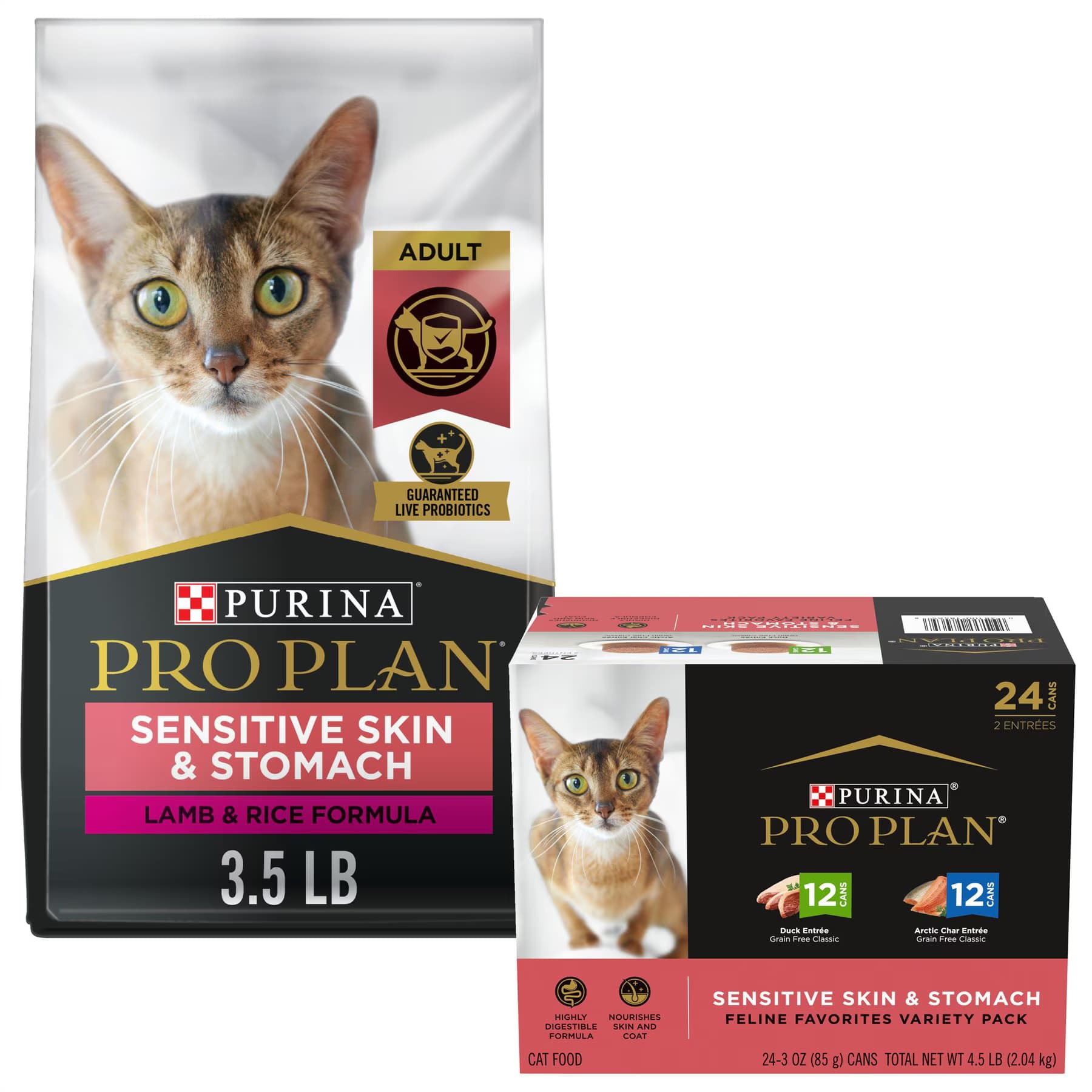 Purina Pro Plan Purina Pro Plan Adult Sensitive Skin & Stomach Lamb & Rice Formula Dry Food