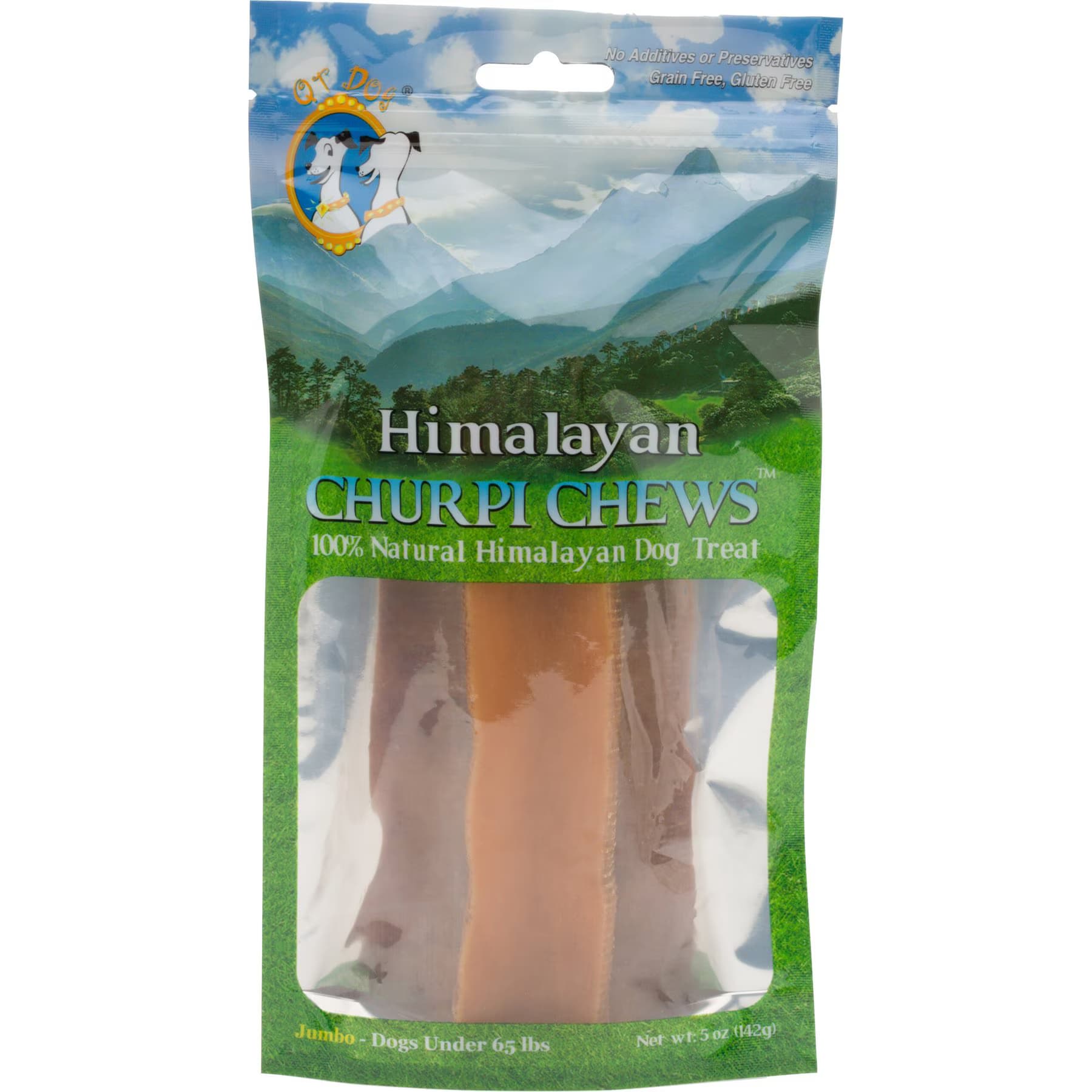 QT Dog Churpi Chews Natural Himalayan Yak Milk Dog Treats, Medium — view 2