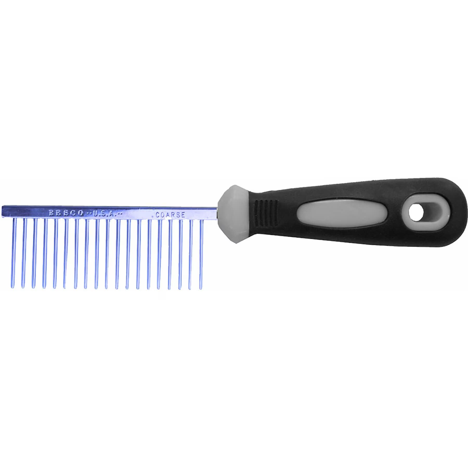 Resco Professional Dog & Cat Comb, Candy Blue, Medium — view 3