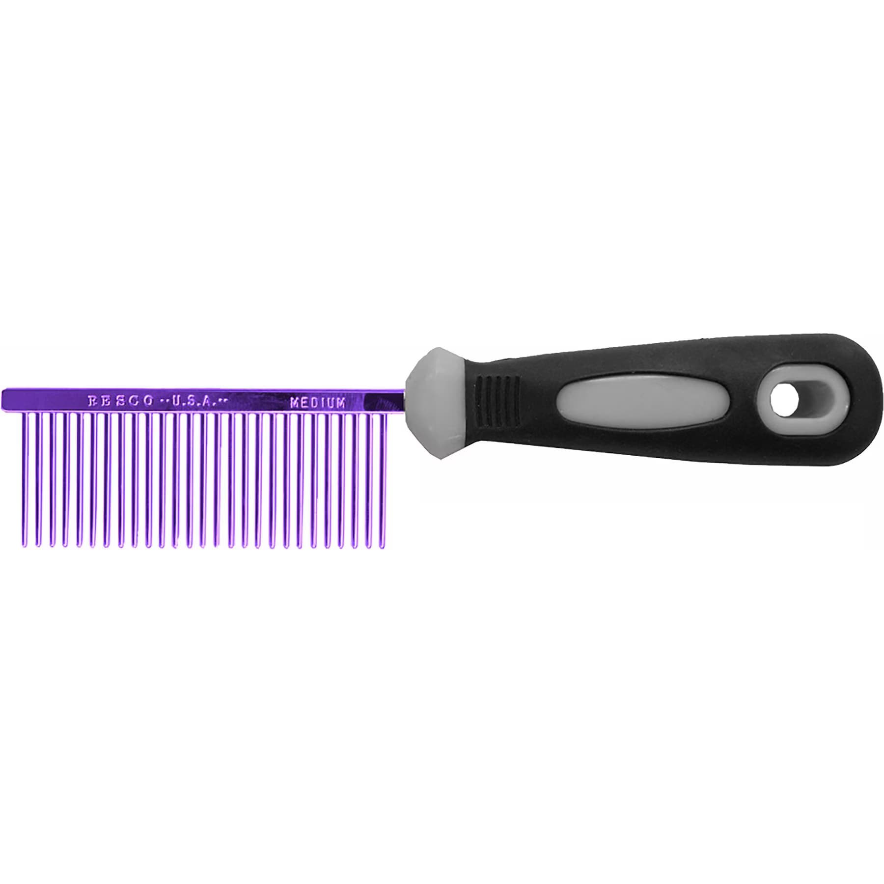 Resco Resco Professional Dog & Cat Comb, Candy Purple, Medium