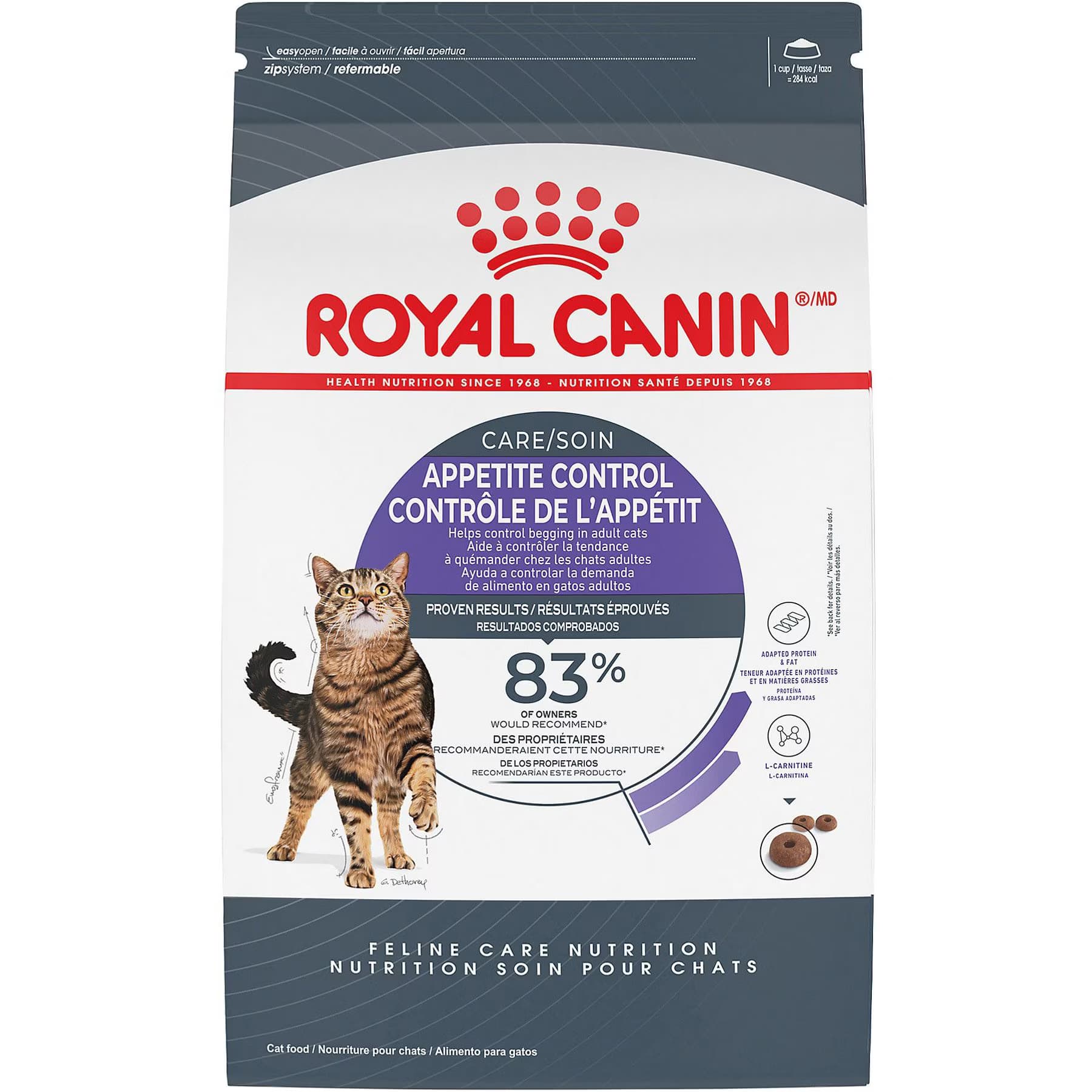 Royal Canin Feline Care Nutrition Appetite Control Care Spayed/Neutered Adult Dry Cat Food — view 4