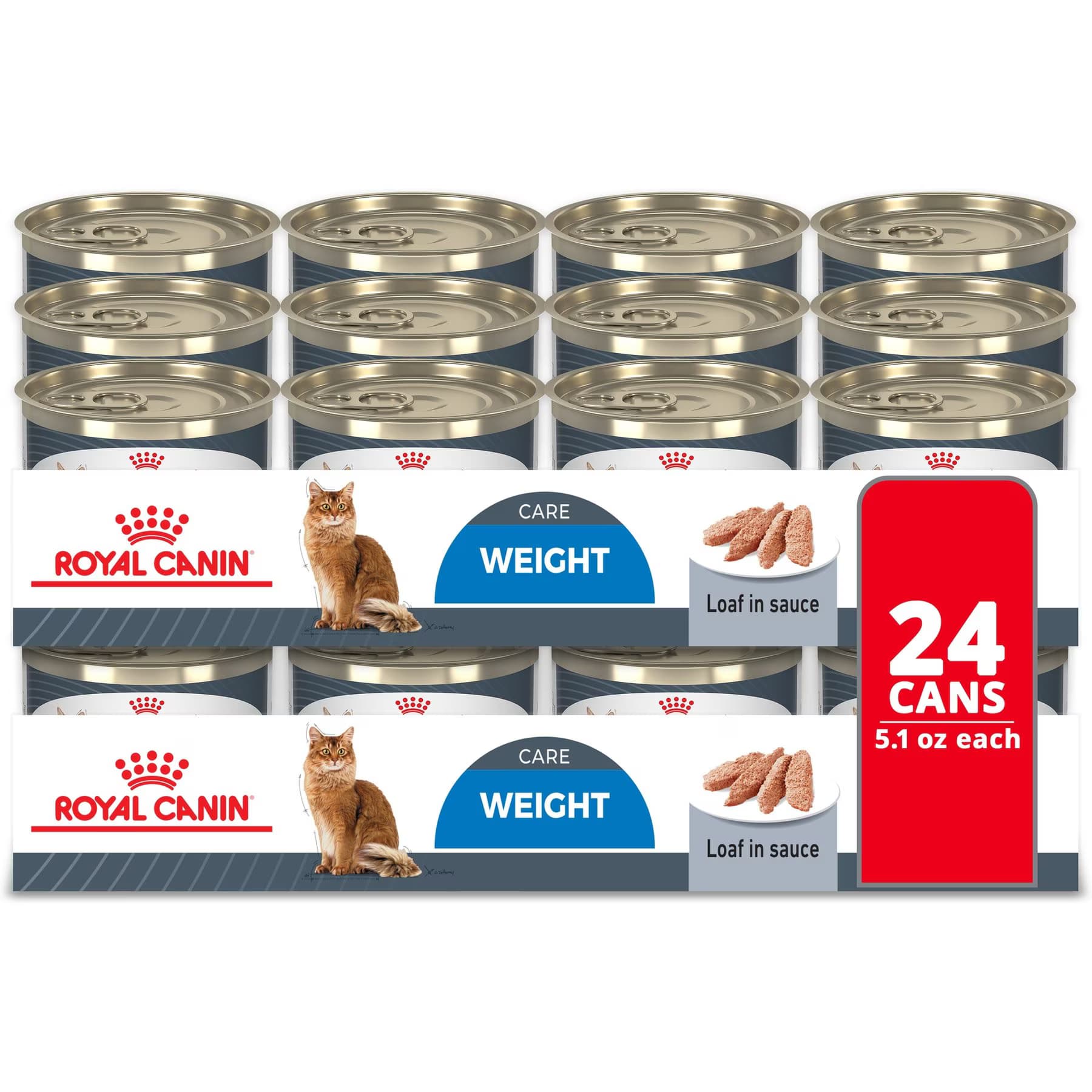 Royal Canin Royal Canin Feline Care Nutrition Weight Care Loaf Pate Loaf in Sauce Wet Cat Food