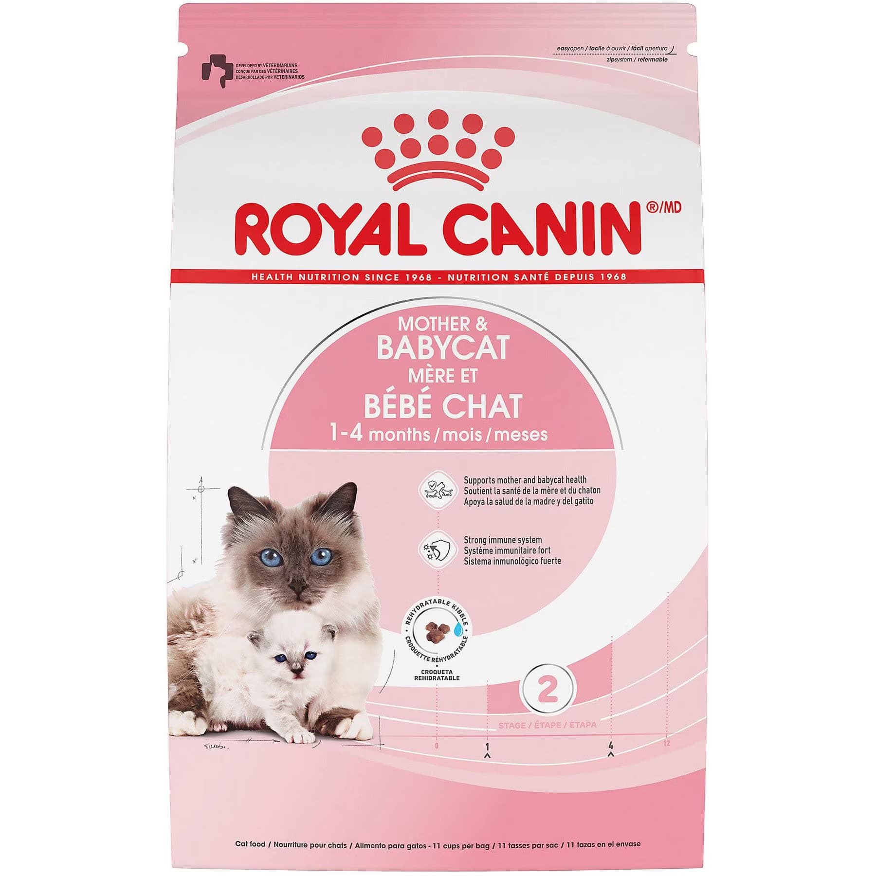 Royal Canin Feline Health Nutrition Mother & Babycat Dry Cat Food — view 2