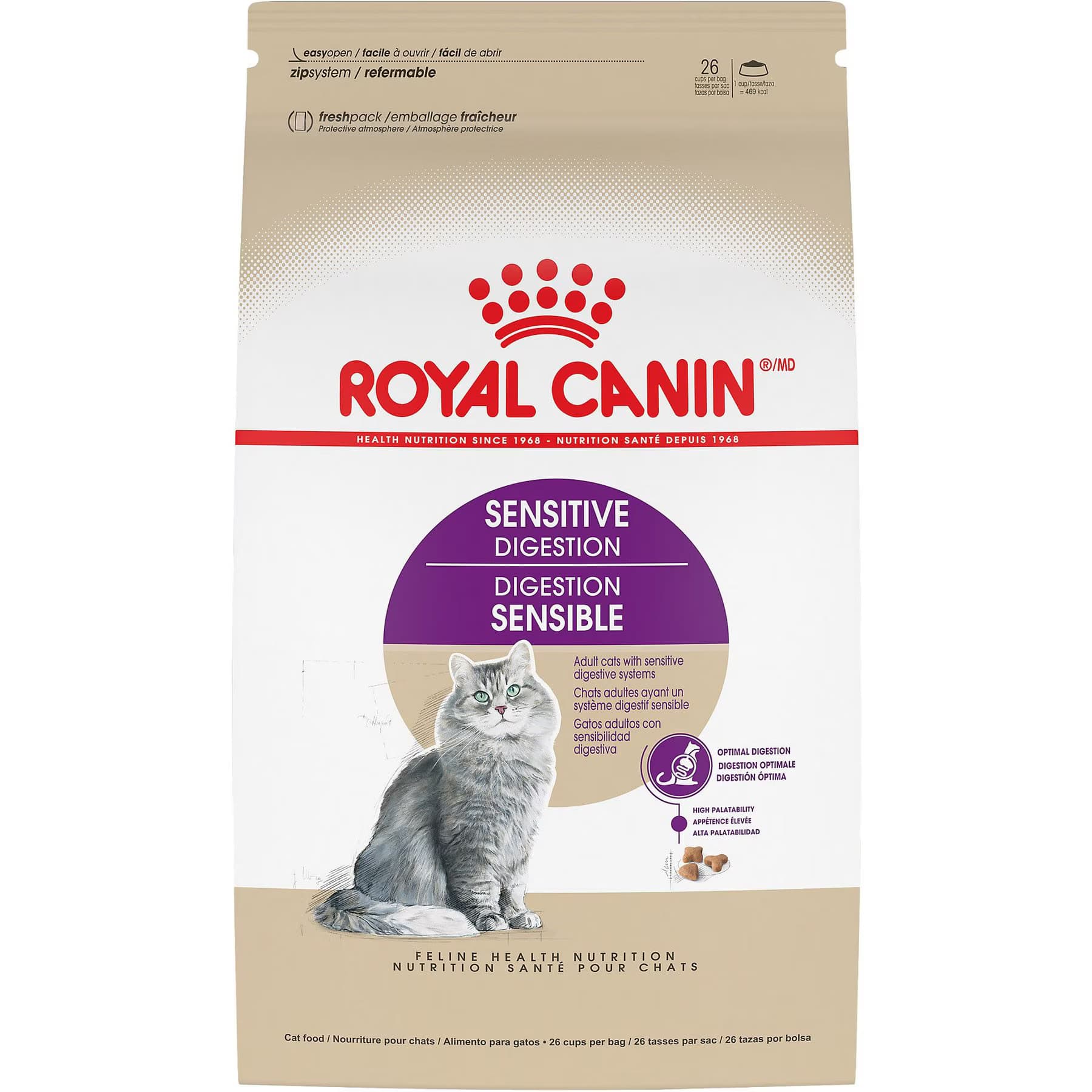 Royal Canin Feline Health Nutrition Sensitive Digestion Dry Cat Food — view 2