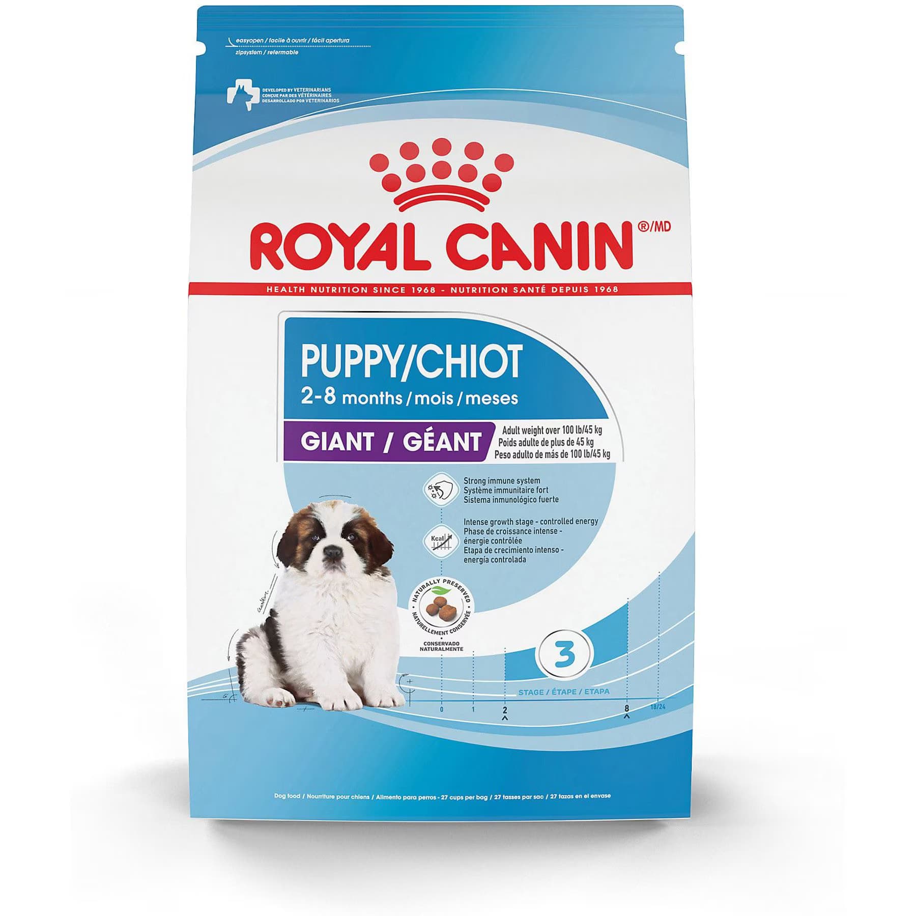 Royal Canin Size Health Nutrition Giant Puppy Dry Dog Food — view 2