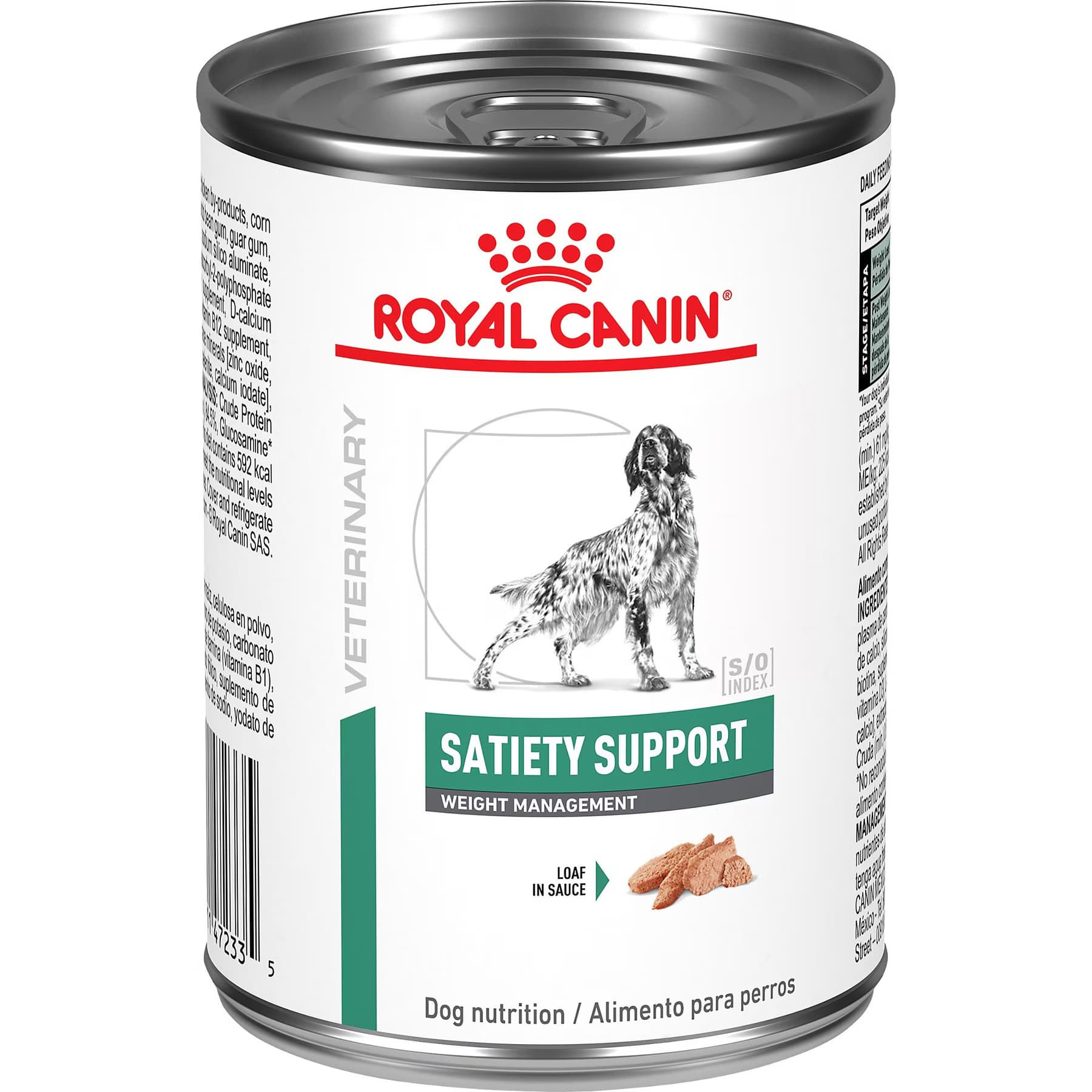 Royal Canin Veterinary Diet Royal Canin Veterinary Diet Adult Satiety Support Weight Management Loaf in Sauce Canned Dog Food, 13.5-oz