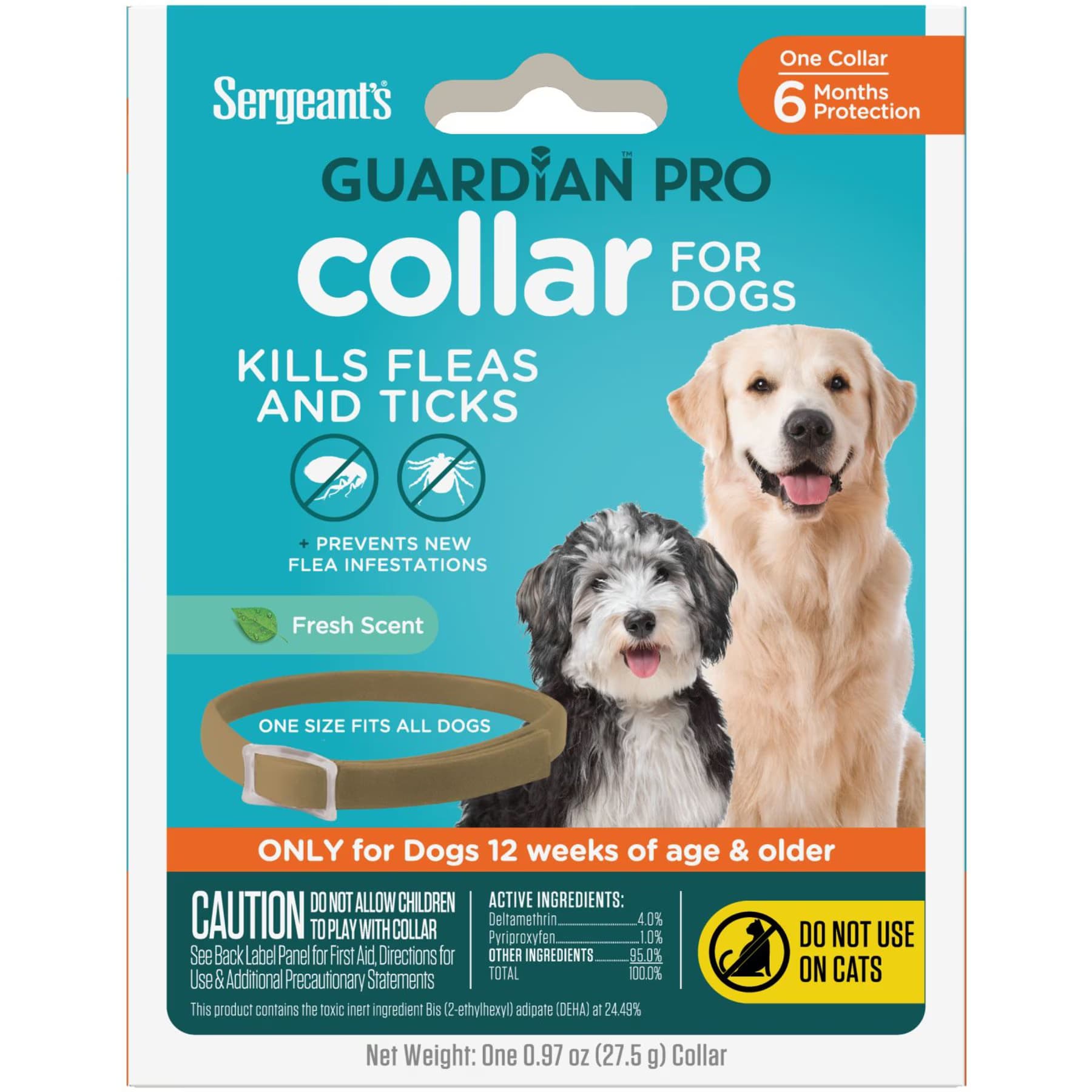 Sergeant's Sergeant's Guardian Pro Flea & Tick Dog Collar