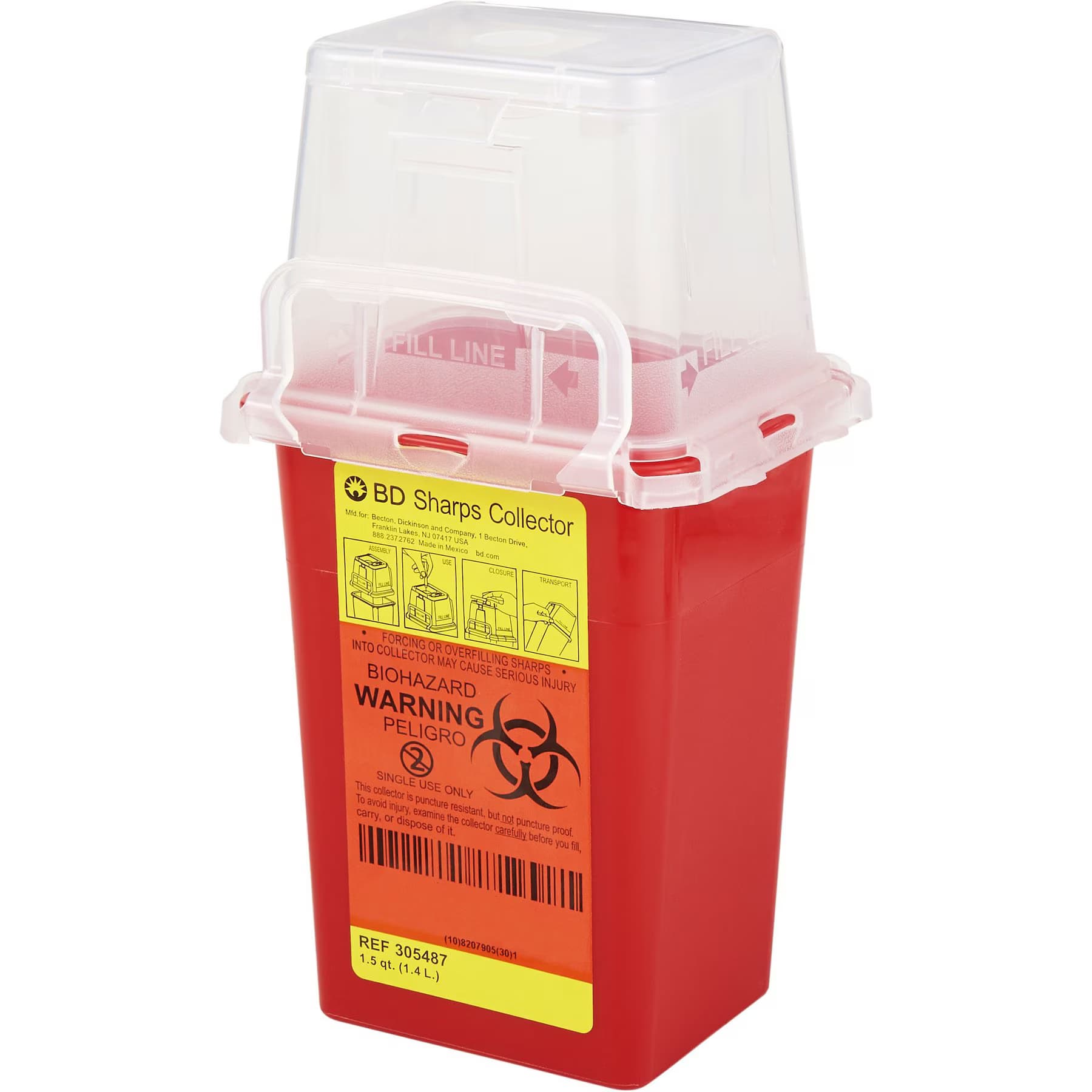 Sharps Container, 1.5-qt — view 2