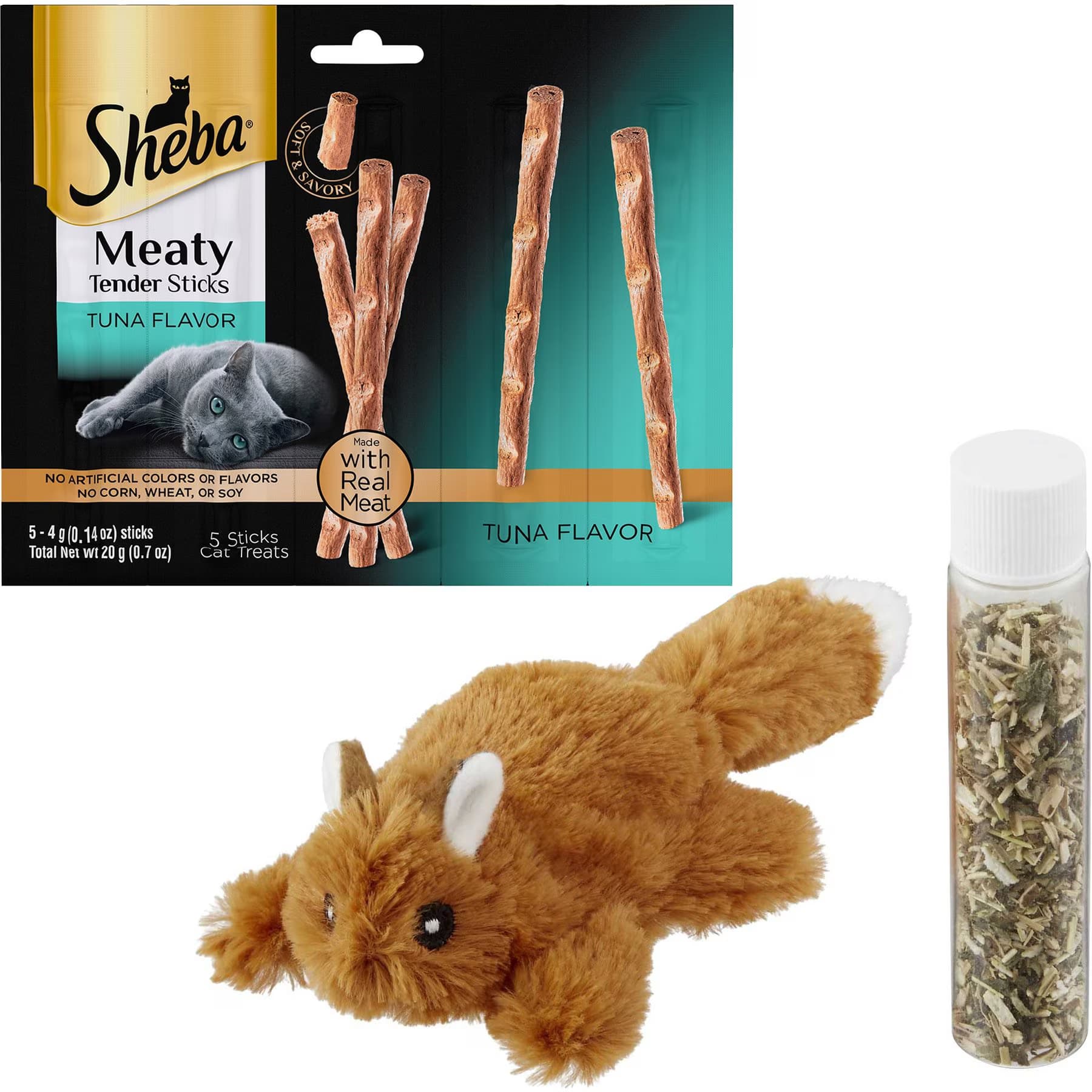 Frisco||Sheba Sheba Meaty Tender Sticks Tuna Flavored Cat Treats