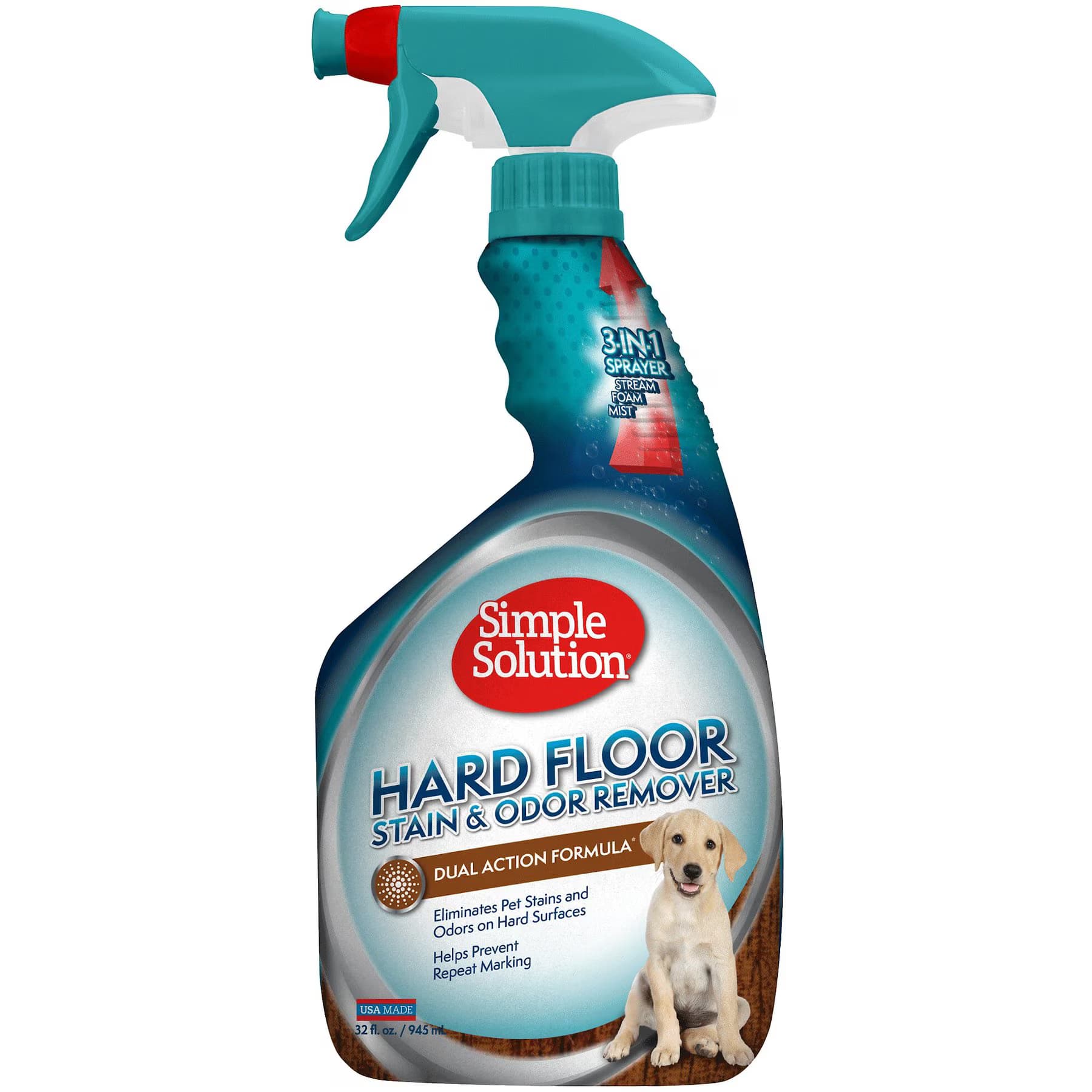 Simple Solution Simple Solution Hardfloors Stain & Odor Remover, 128-fl oz bottle