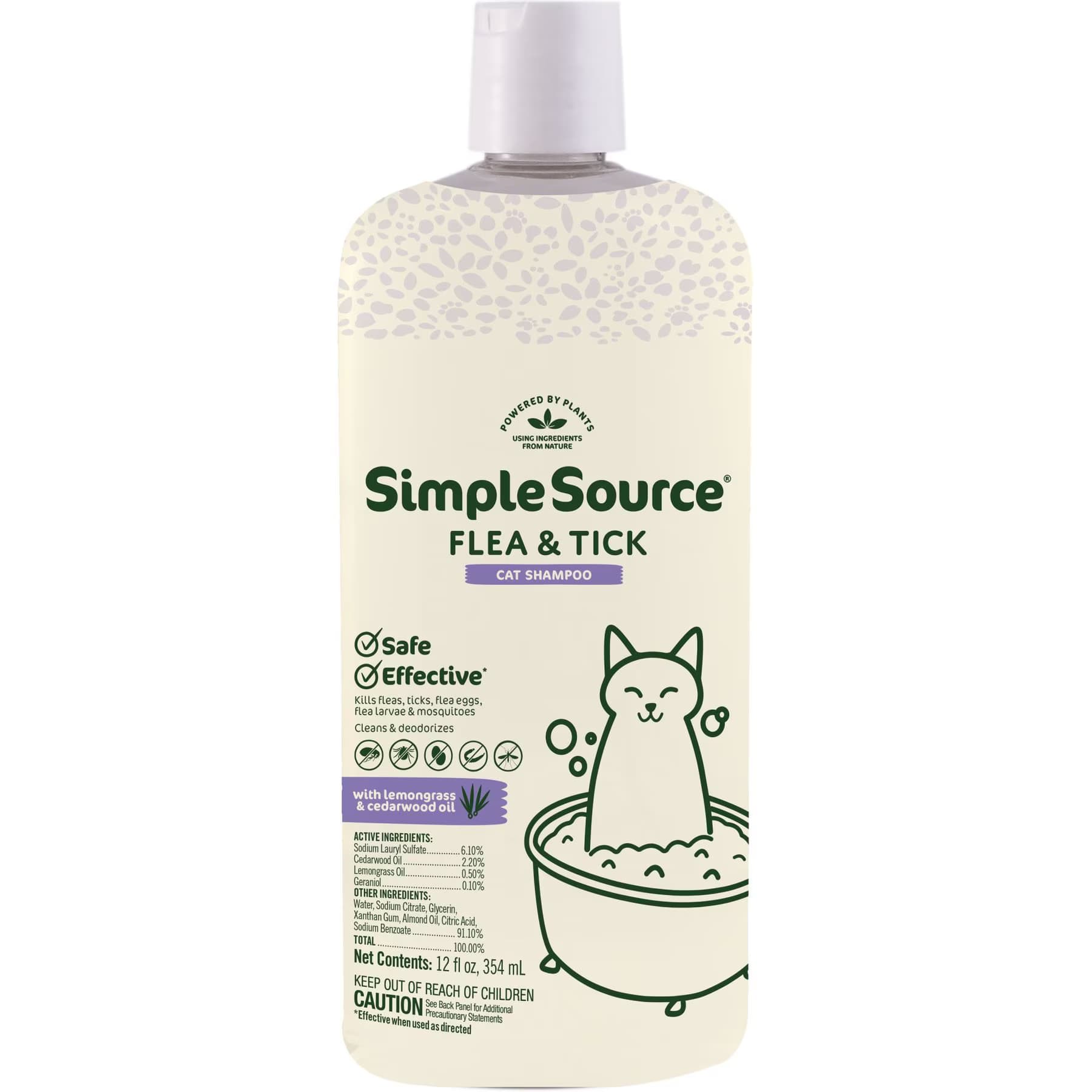 SimpleSource SimpleSource Flea & Tick Cat Shampoo