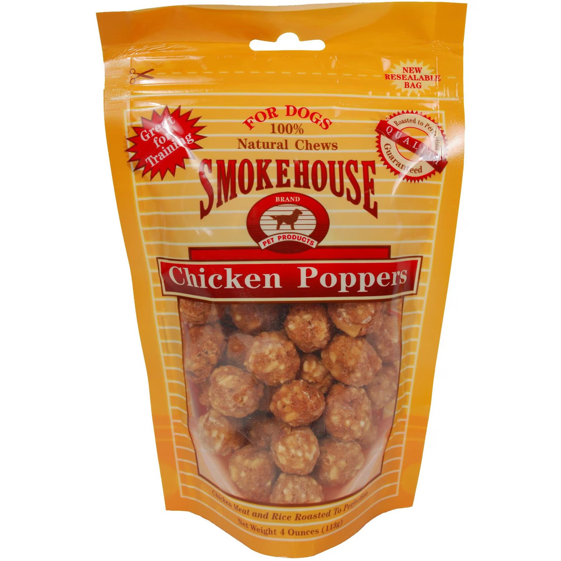 Smokehouse Smokehouse Chicken Poppers Dog Treats