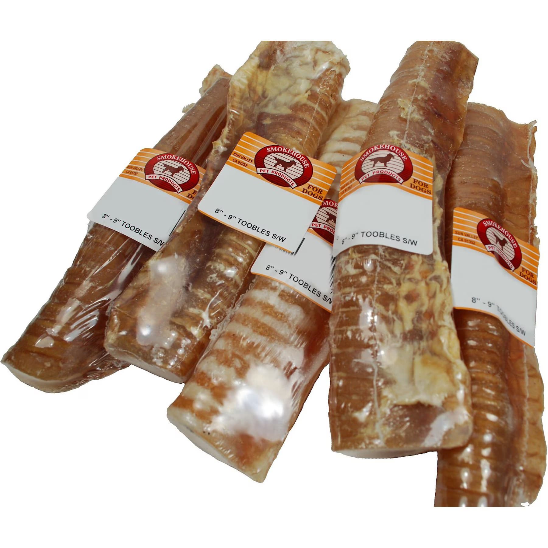 Smokehouse USA 8-9" Toobles Trachea Bone Dog Treats, 8 to 9-in chew — 8-9-inch — view 2